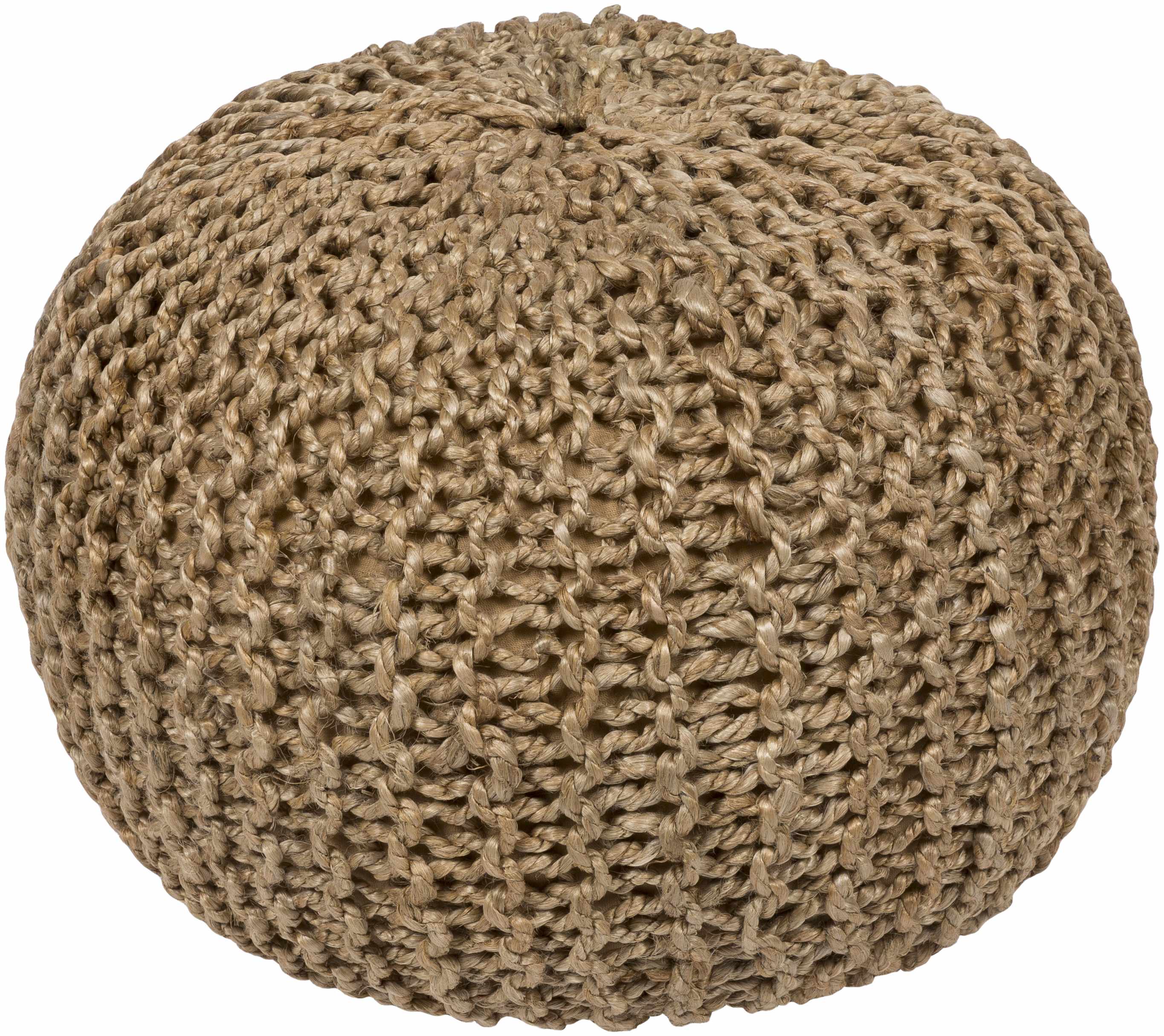 Merrittstown Cotton Knitted Pouf - The Peony Haus