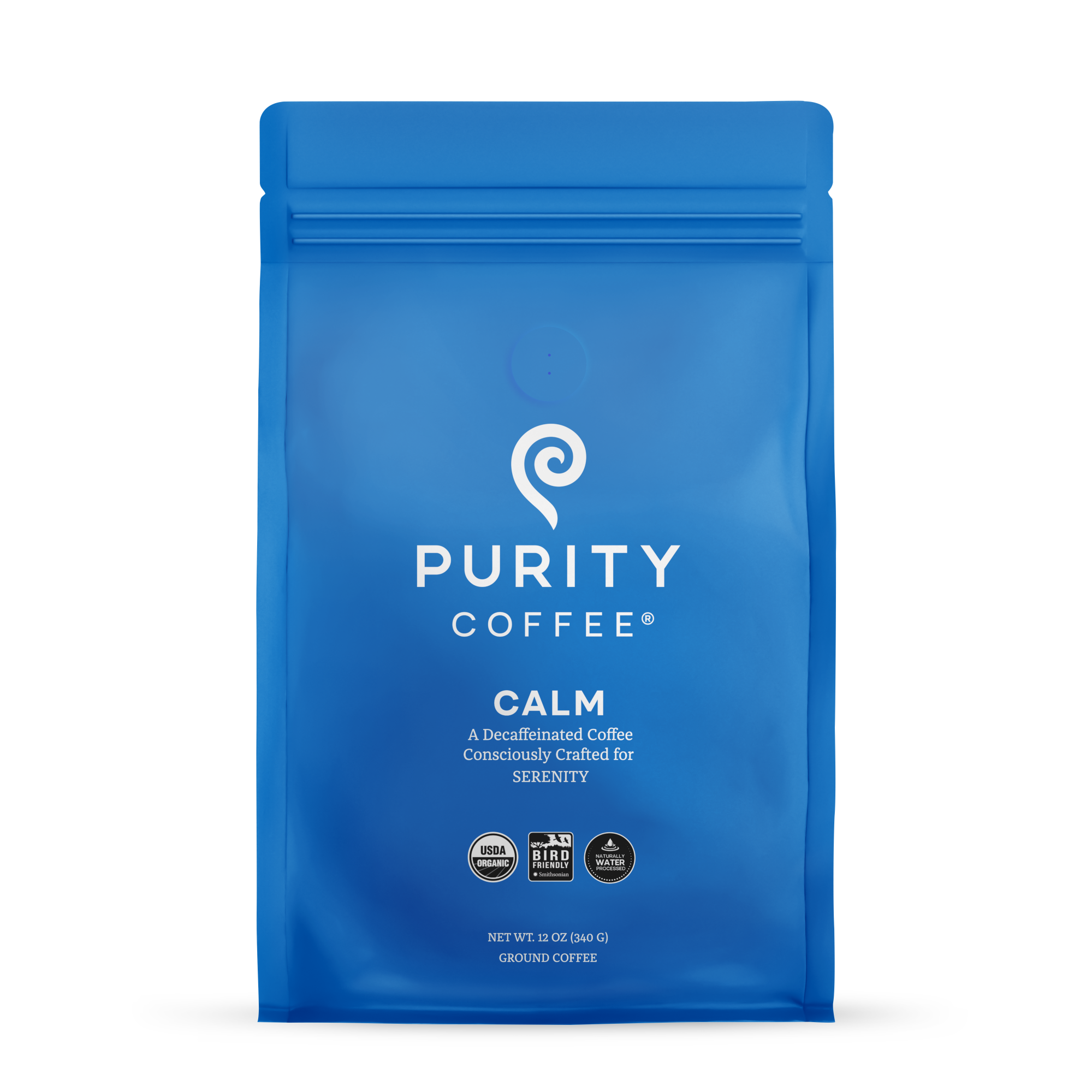 CALM: Decaf Ground Coffee - The Peony Haus