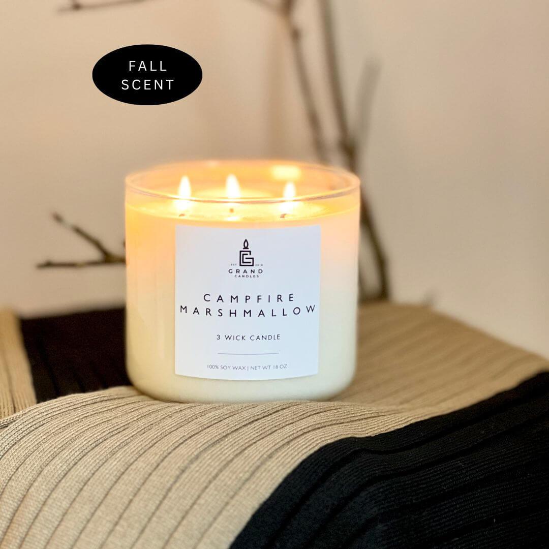 Campfire Marshmallow Candle - The Peony Haus