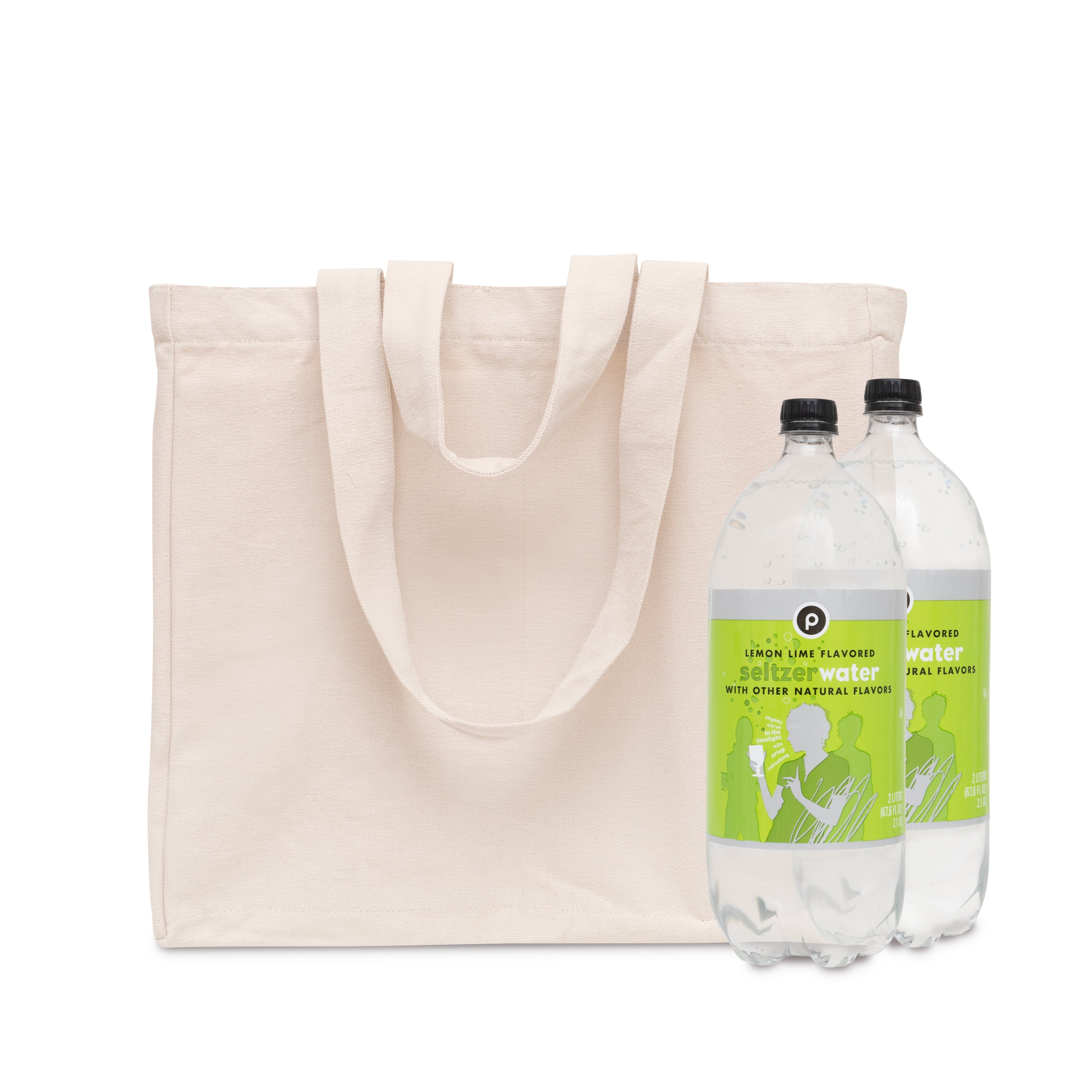 Canvas Jumbo Tote Bag - The Peony Haus