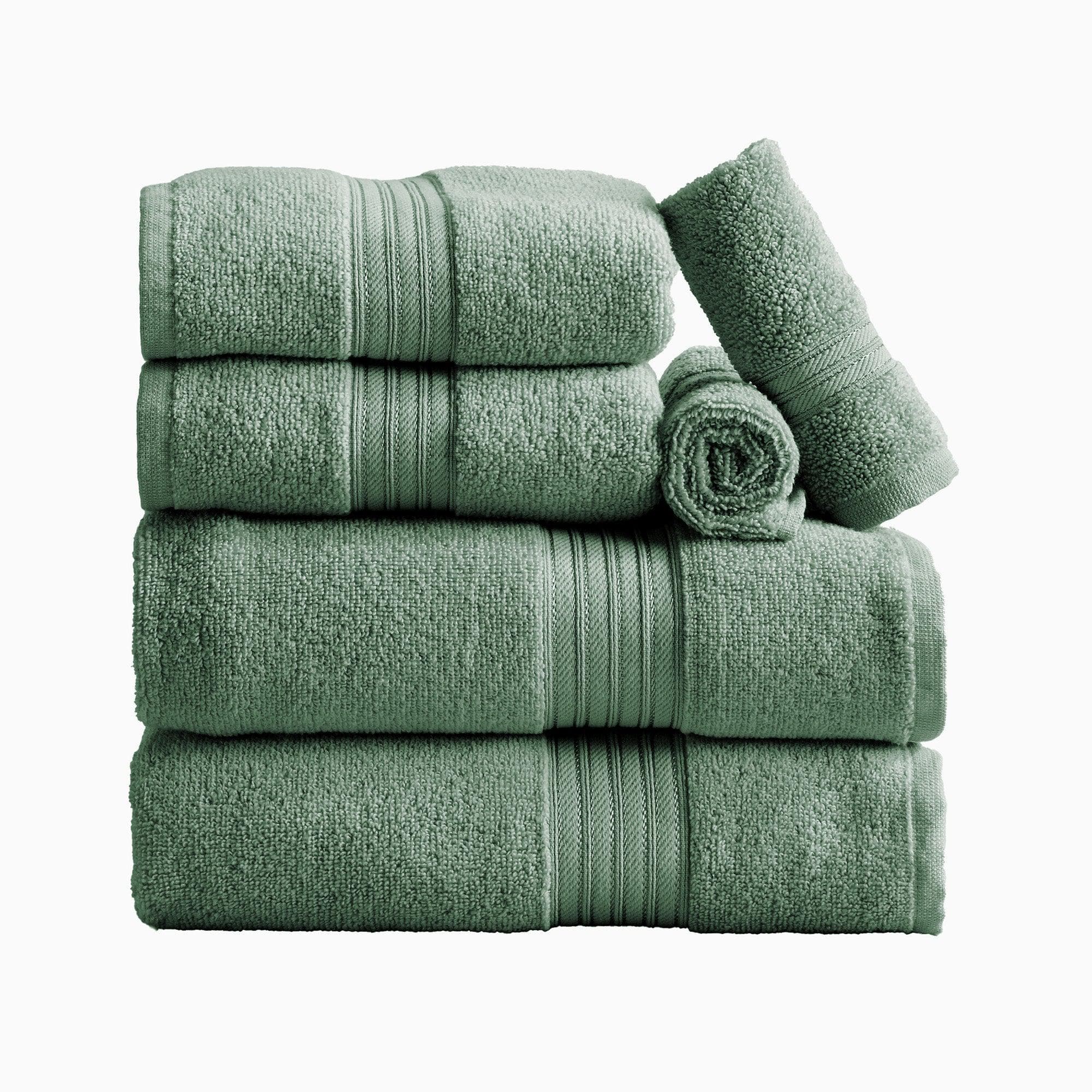 Cotton Terry Bath Towel Set - Cooper Collection - The Peony Haus