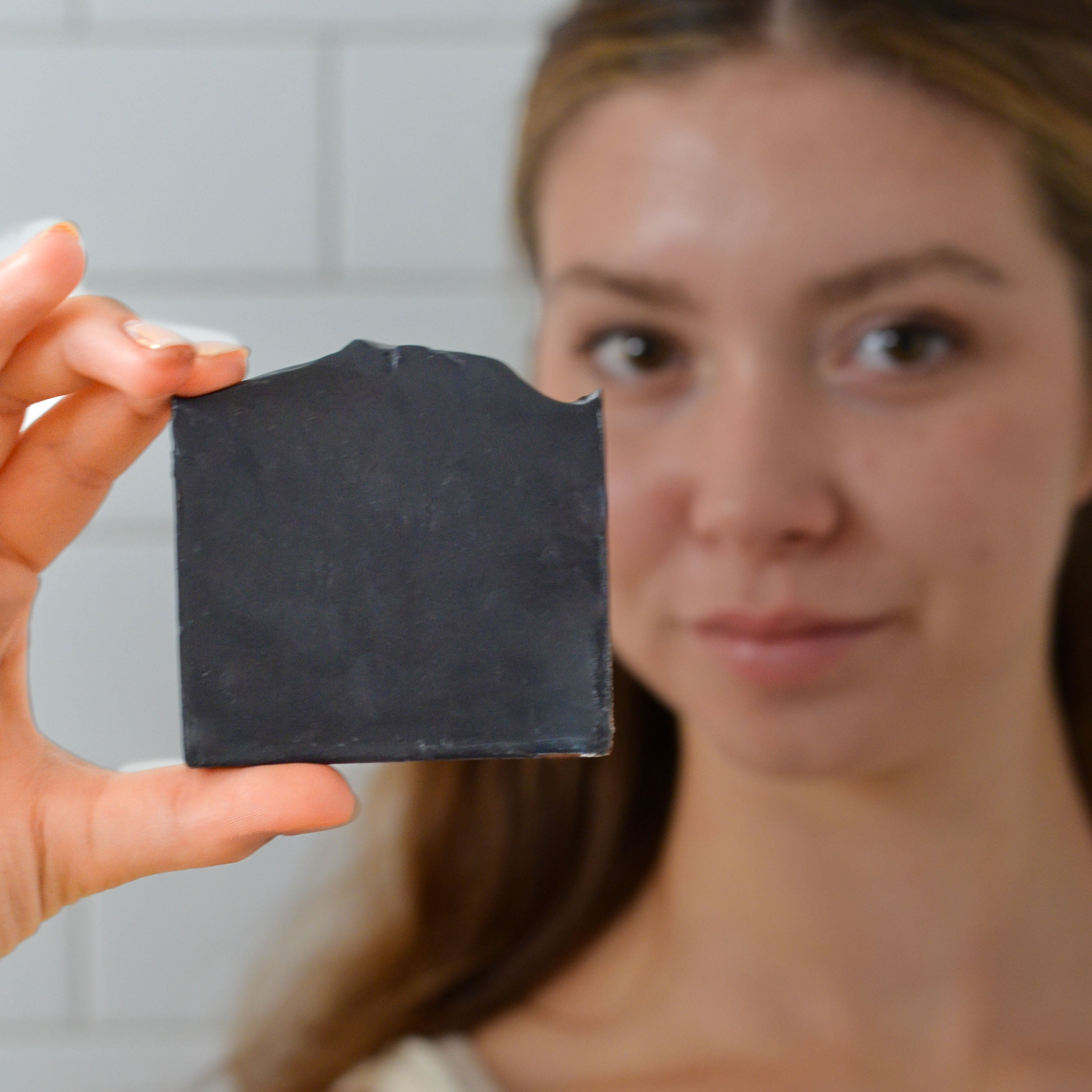 Clarifying Charcoal Bar Handmade Tallow and Goat Milk Soap Bar - The Peony Haus