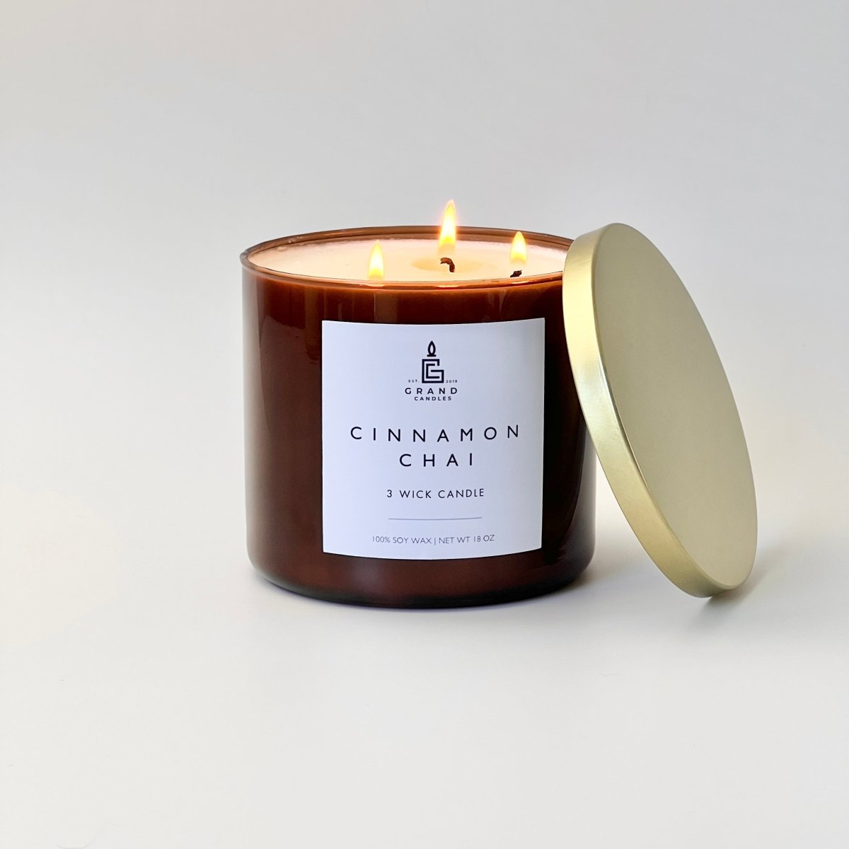 Cinnamon Chai Candle - The Peony Haus