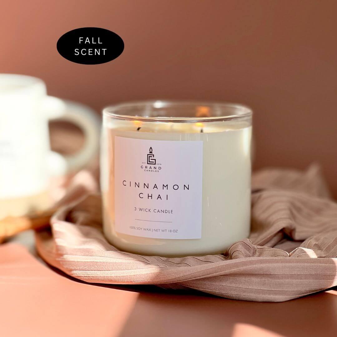 Cinnamon Chai Candle - The Peony Haus