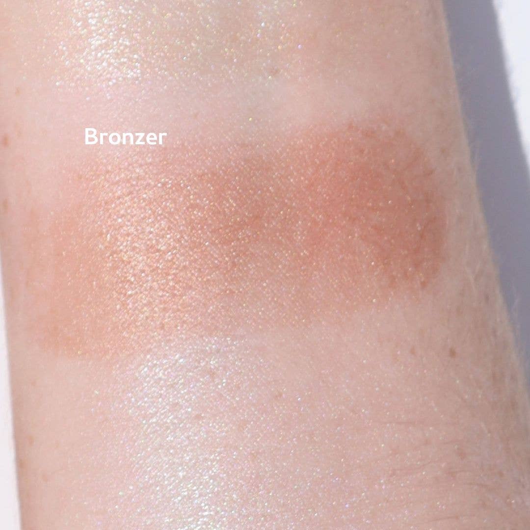 Creamy Organic Highlighter and Bronzer Set