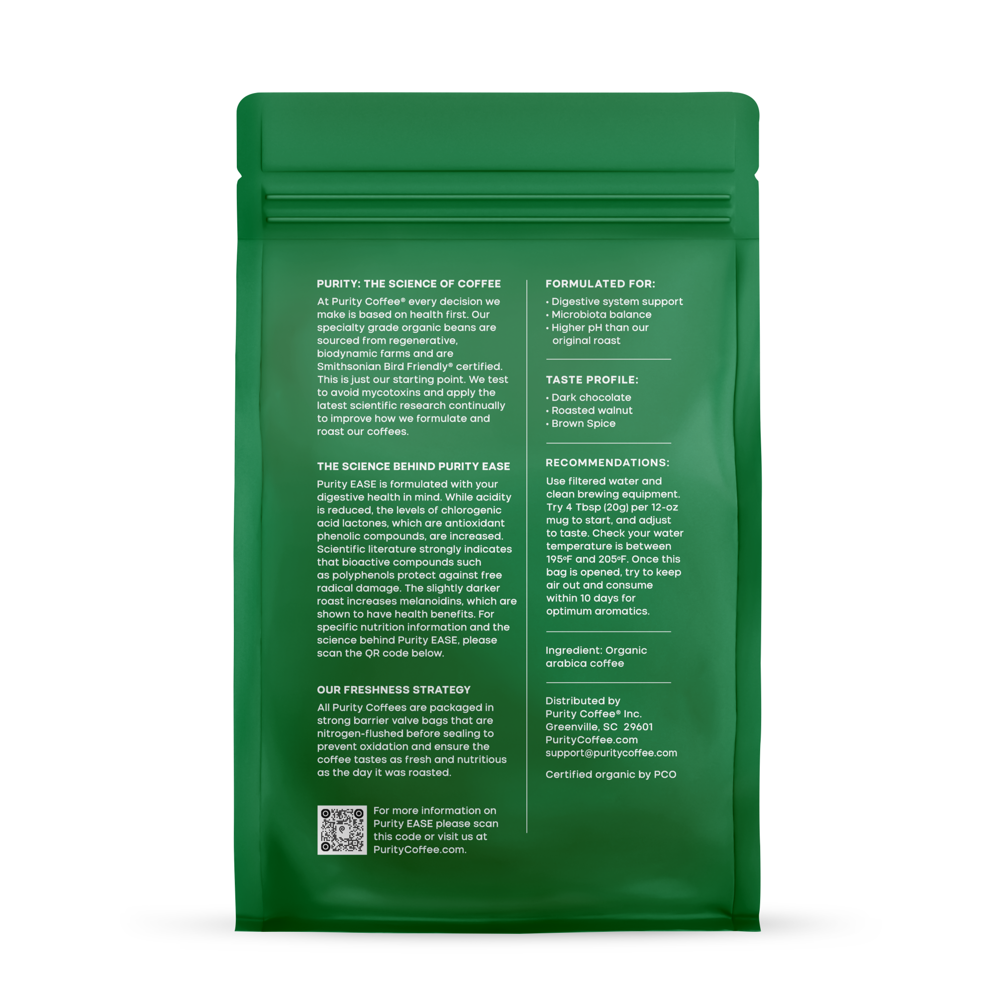 EASE: Dark Roast Whole Bean Coffee - The Peony Haus