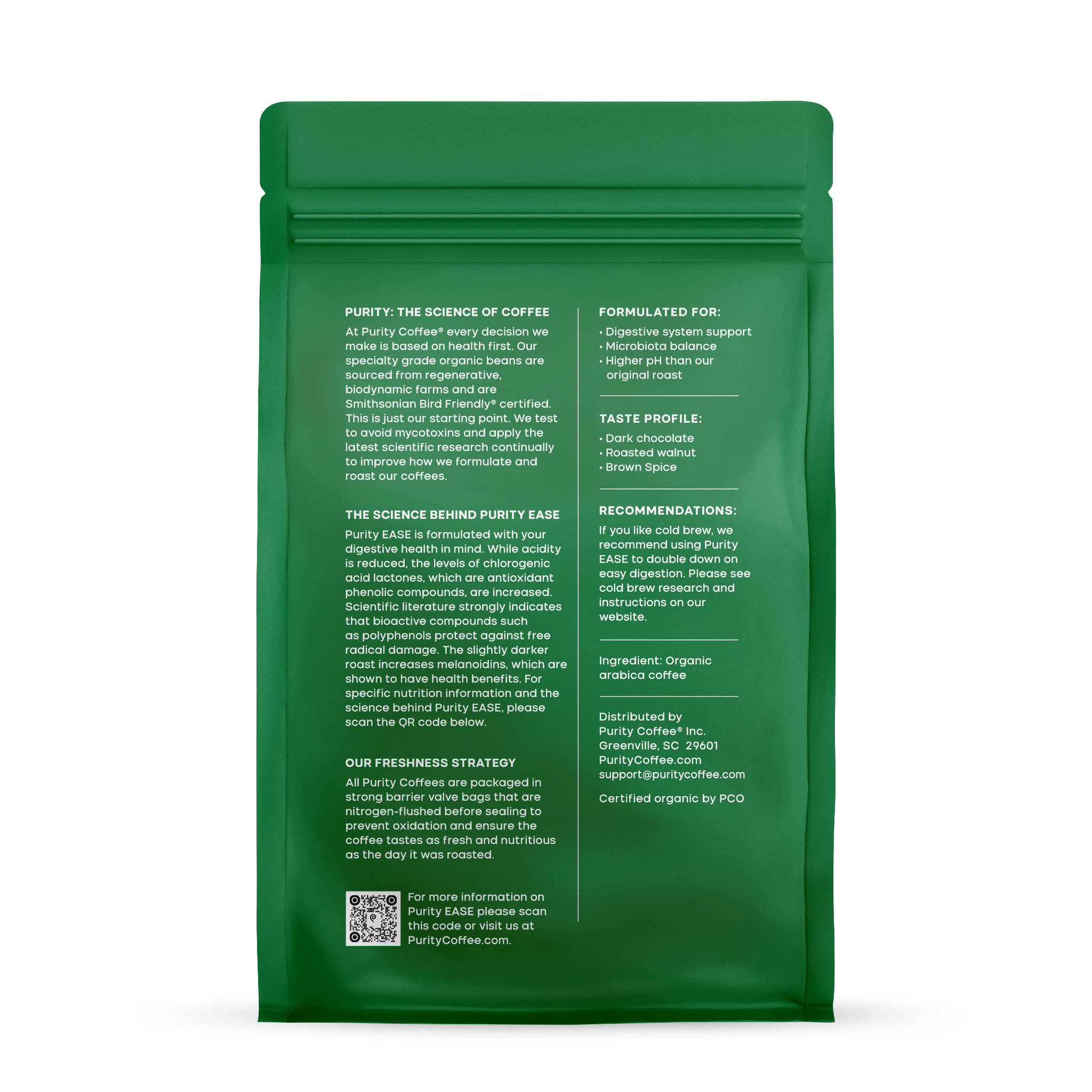 EASE: Dark Roast Whole Bean Coffee - The Peony Haus