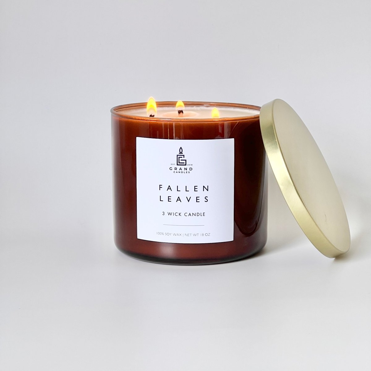 Fallen Leaves Candle - The Peony Haus