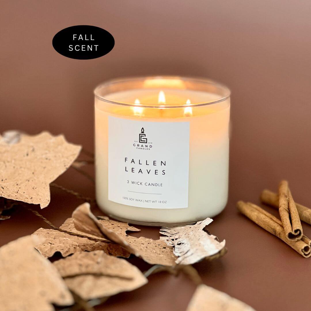 Fallen Leaves Candle - The Peony Haus