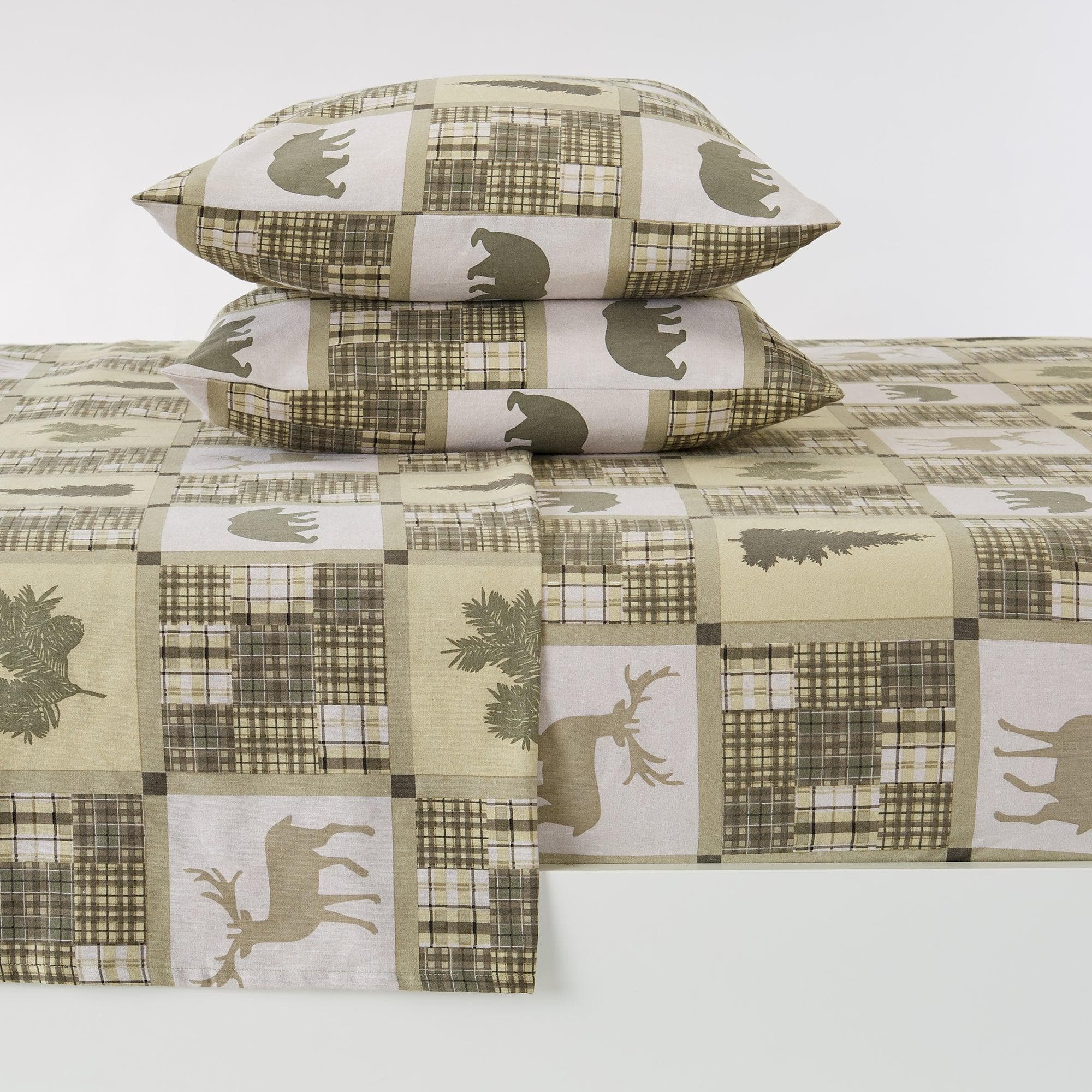 100% Turkish Cotton Flannel Sheet Sets - Boulder Collection - The Peony Haus