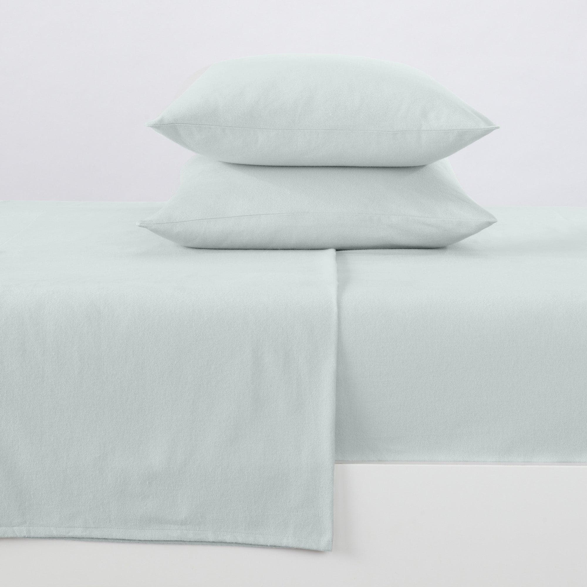 4-Piece Turkish Cotton Flannel Sheet - Raye Collection - The Peony Haus
