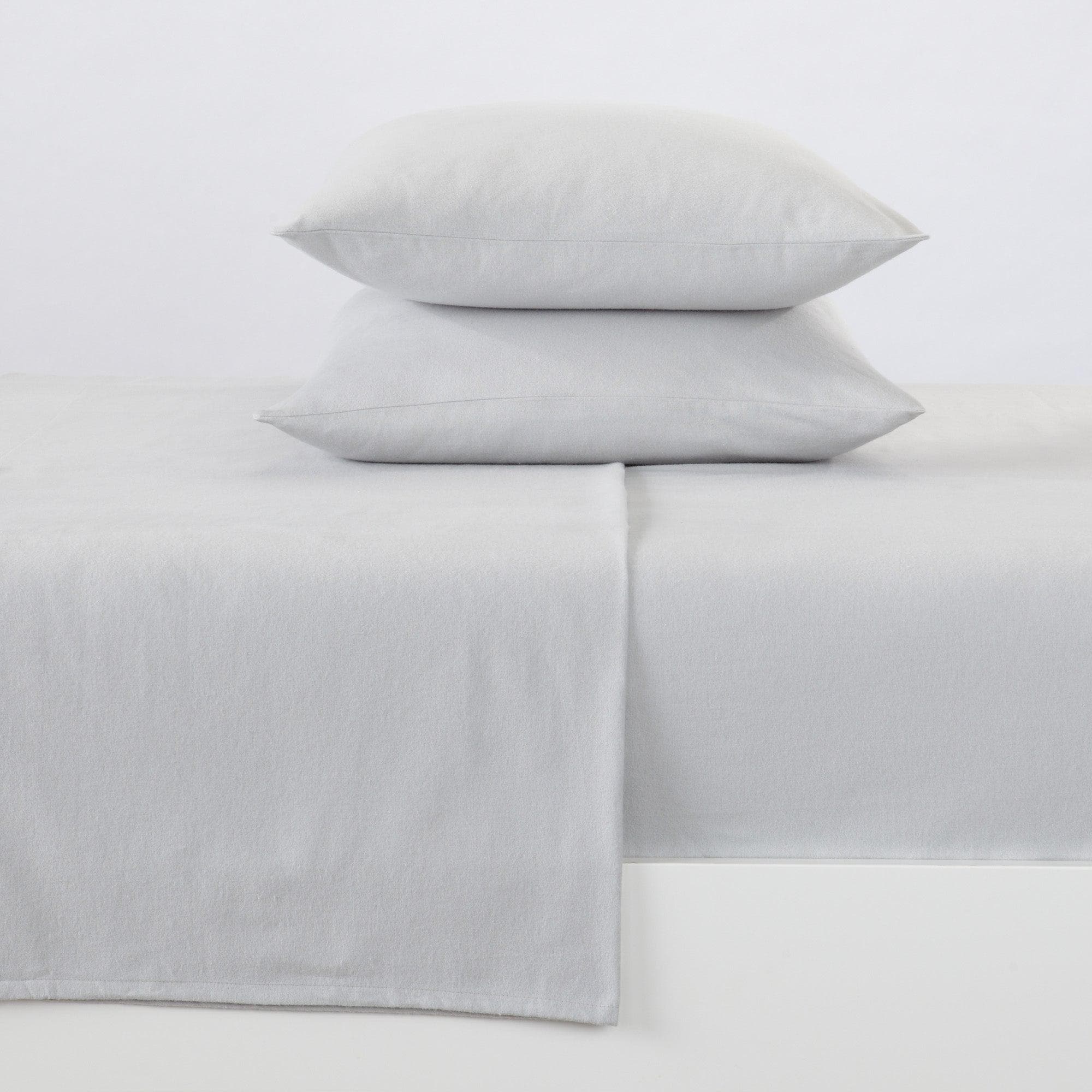 4-Piece Turkish Cotton Flannel Sheet - Raye Collection - The Peony Haus