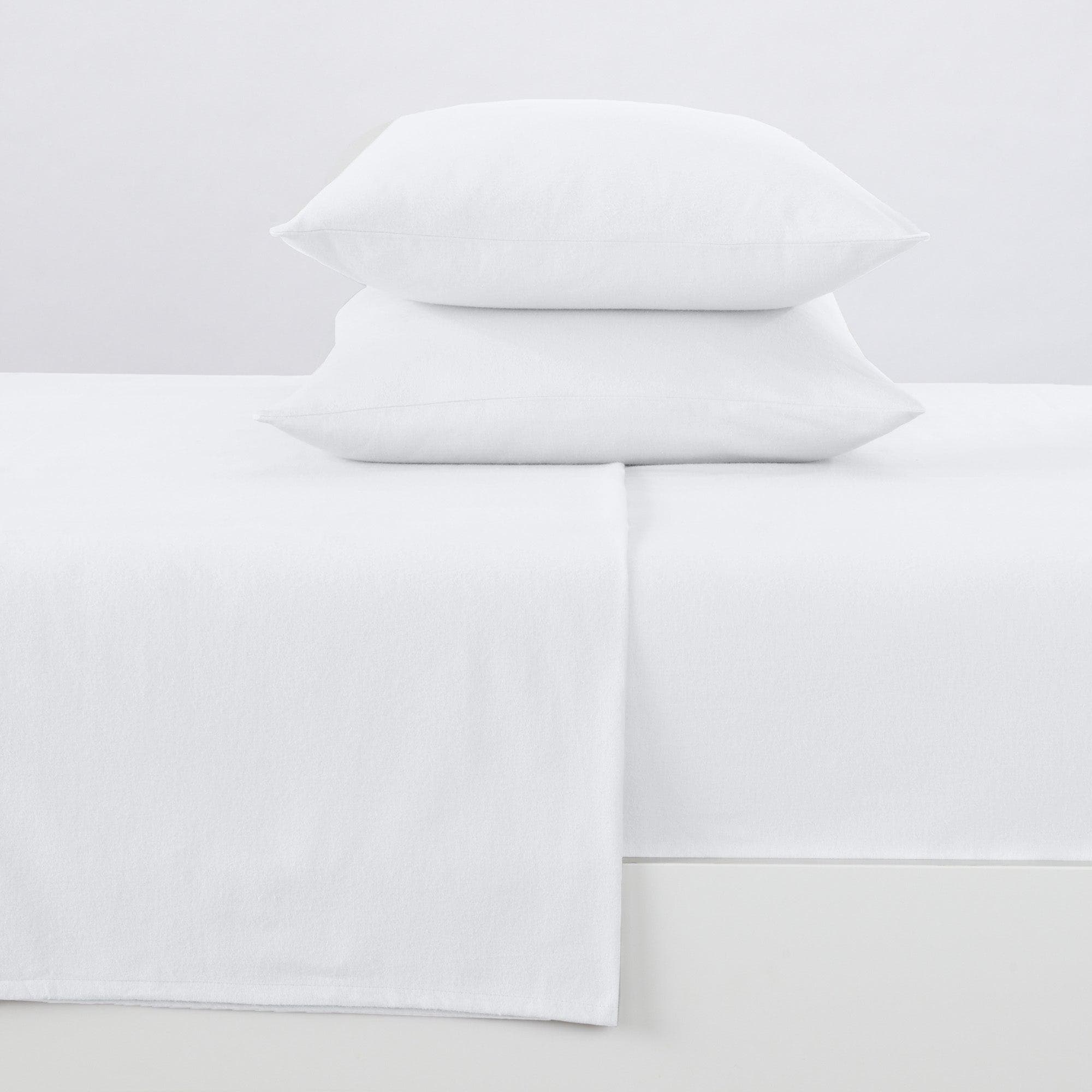 4-Piece Turkish Cotton Flannel Sheet - Raye Collection - The Peony Haus