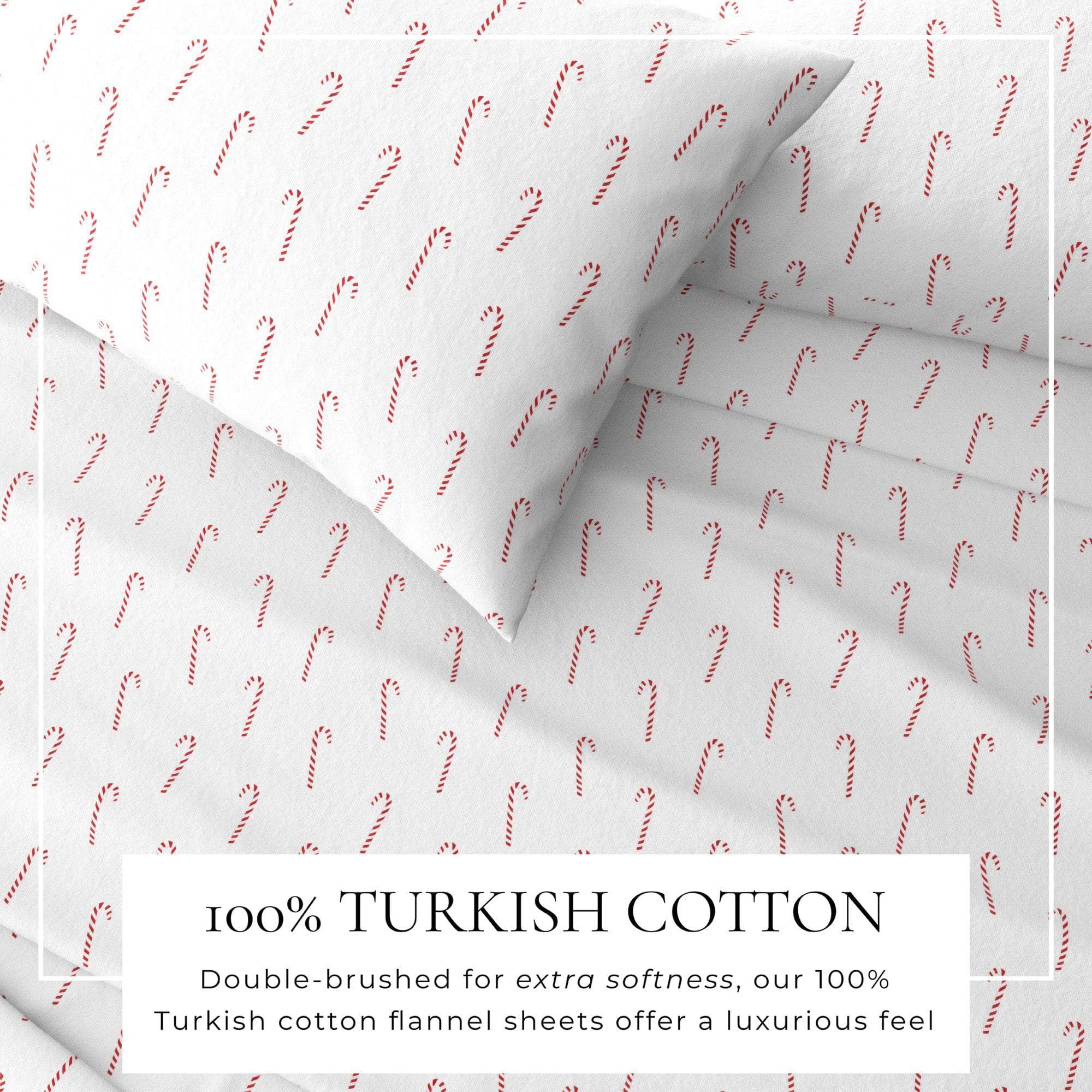 100% Turkish Cotton Flannel Sheet Sets - Boulder Collection - The Peony Haus