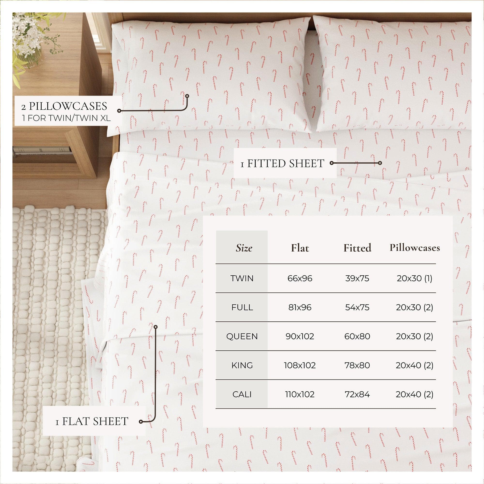 100% Turkish Cotton Flannel Sheet Sets - Boulder Collection - The Peony Haus