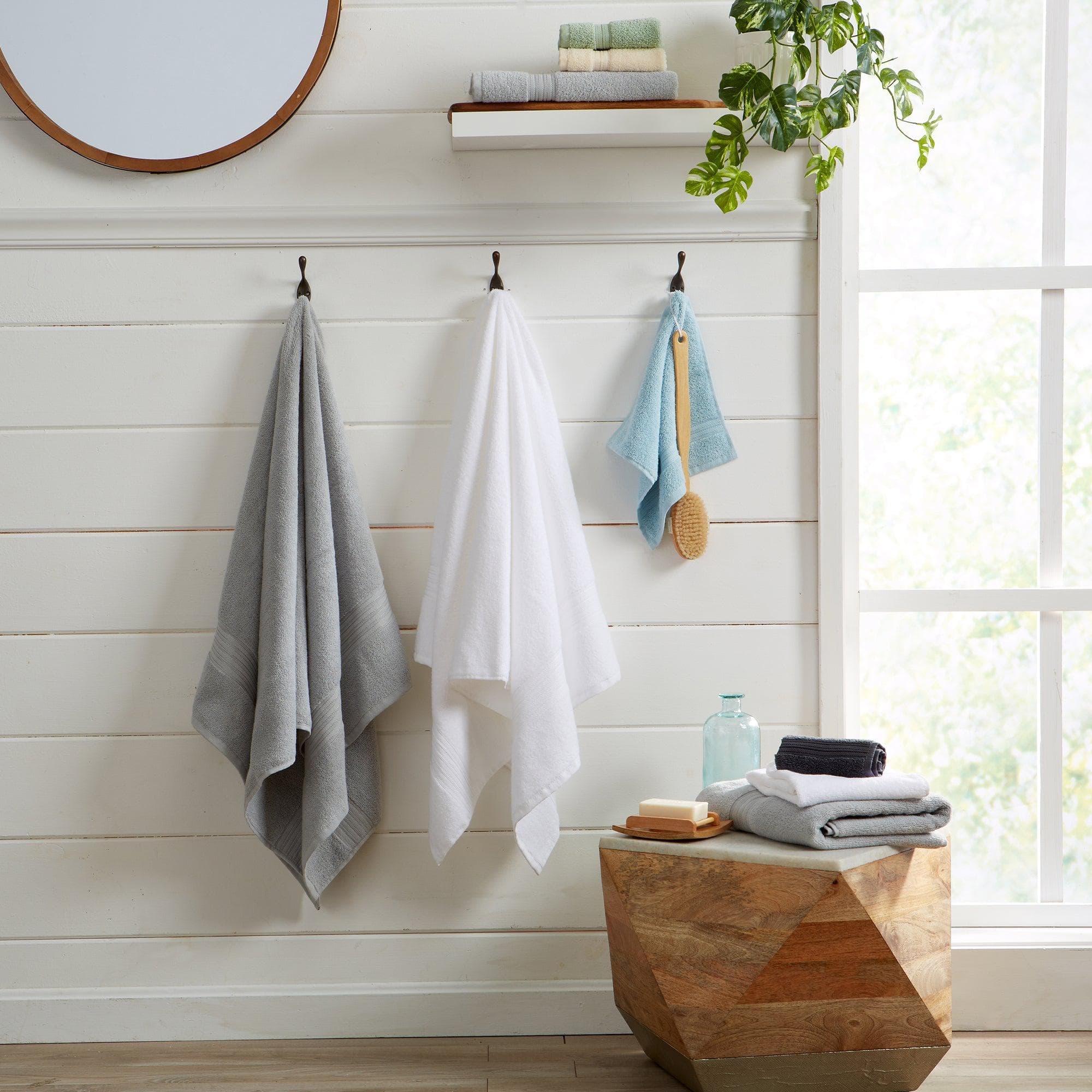 Cotton Terry Bath Towel Set - Cooper Collection - The Peony Haus