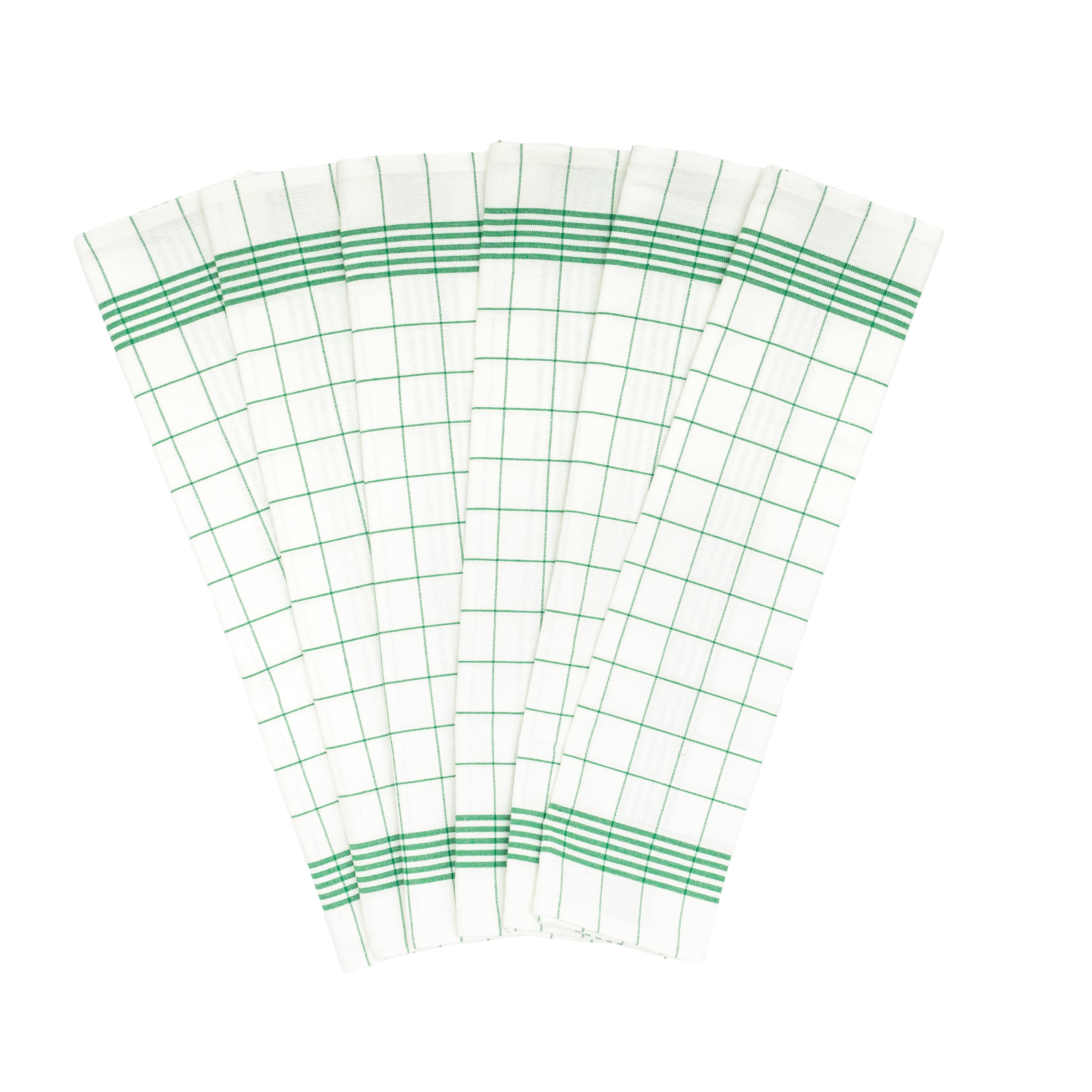 Windowpane Kitchen Towels - The Peony Haus