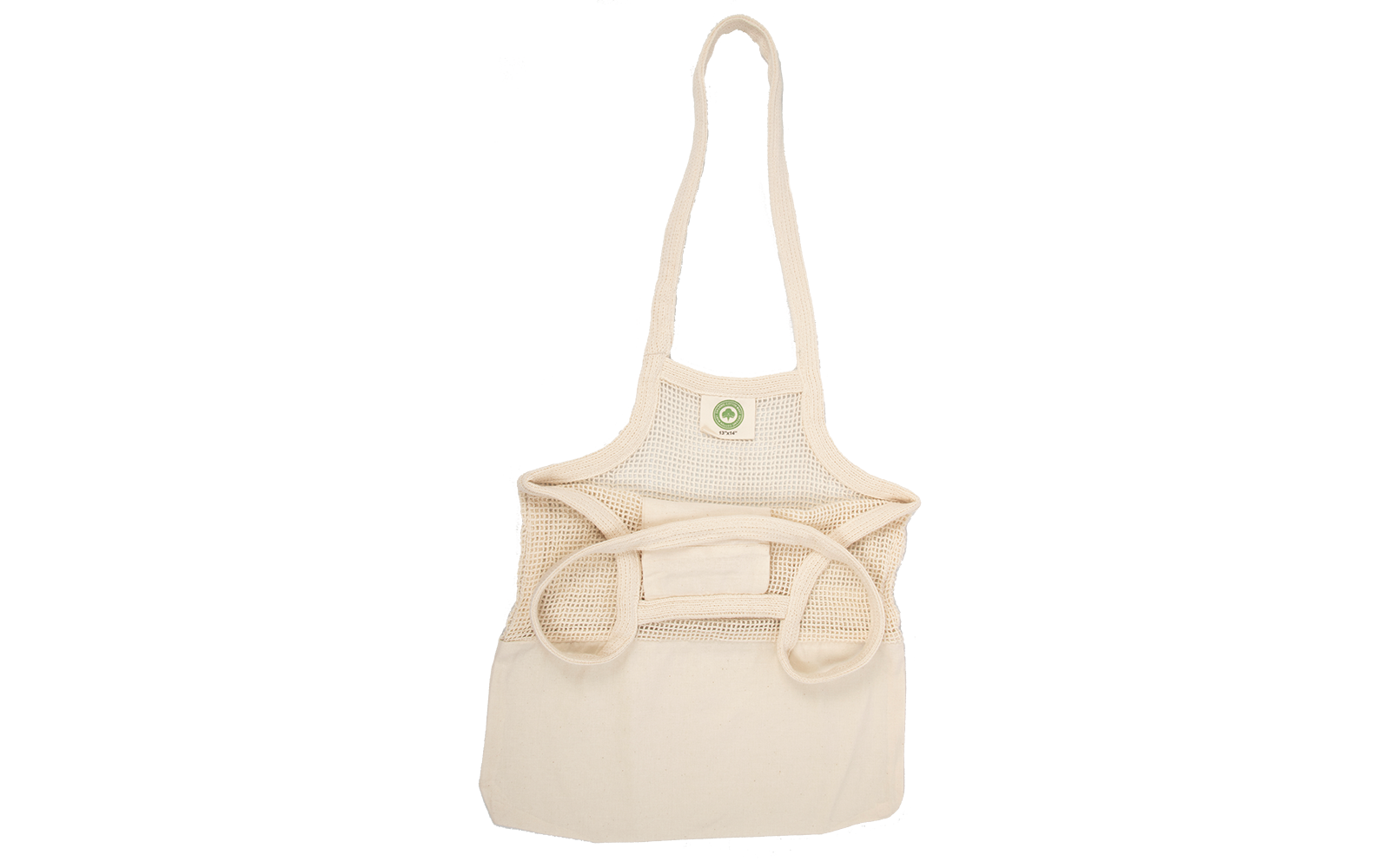Mesh & Fabric Tote Bag - The Peony Haus