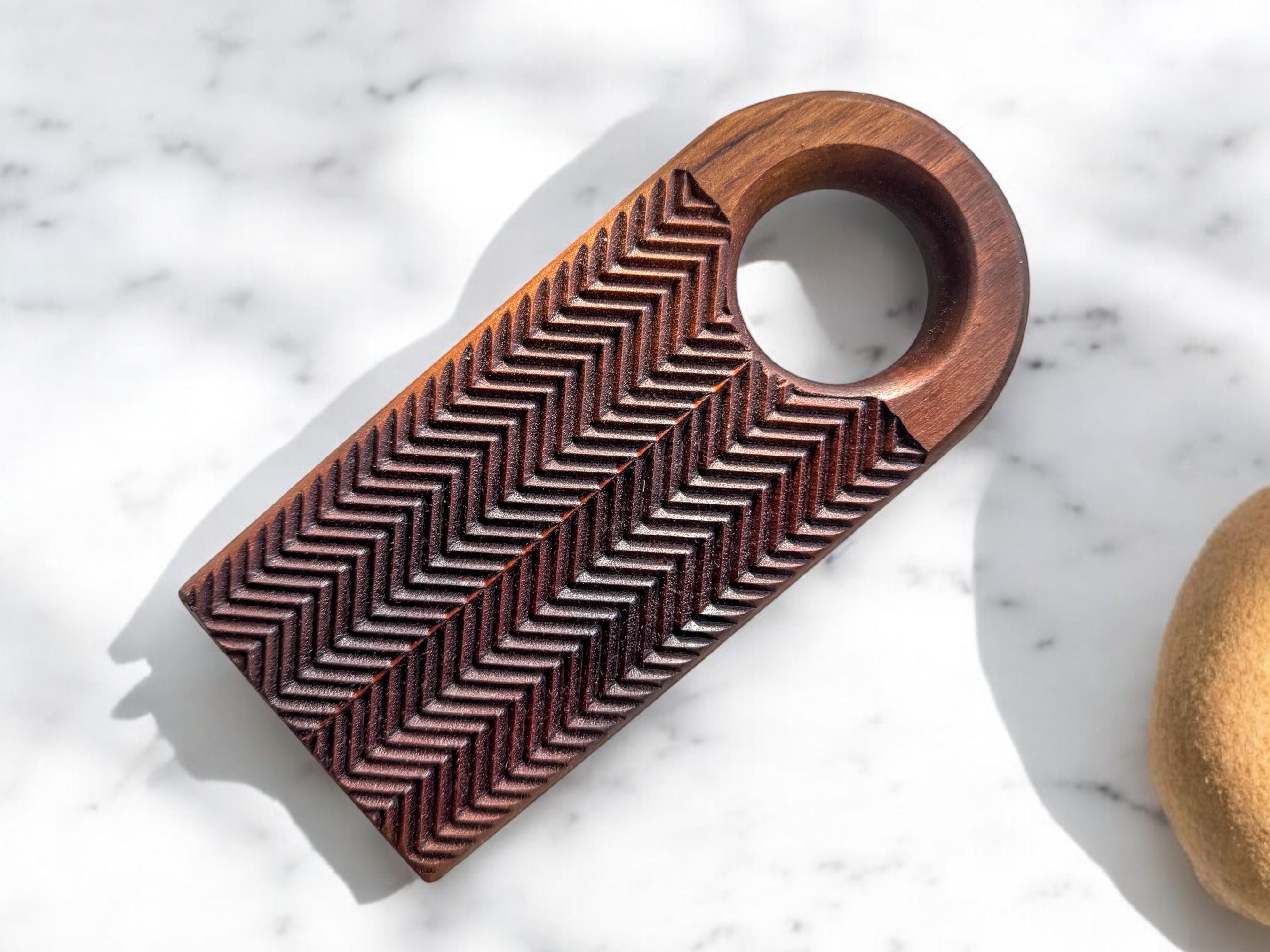 Handcrafted Gnocchi Board – Deep Grooves for Perfect Pasta - The Peony Haus