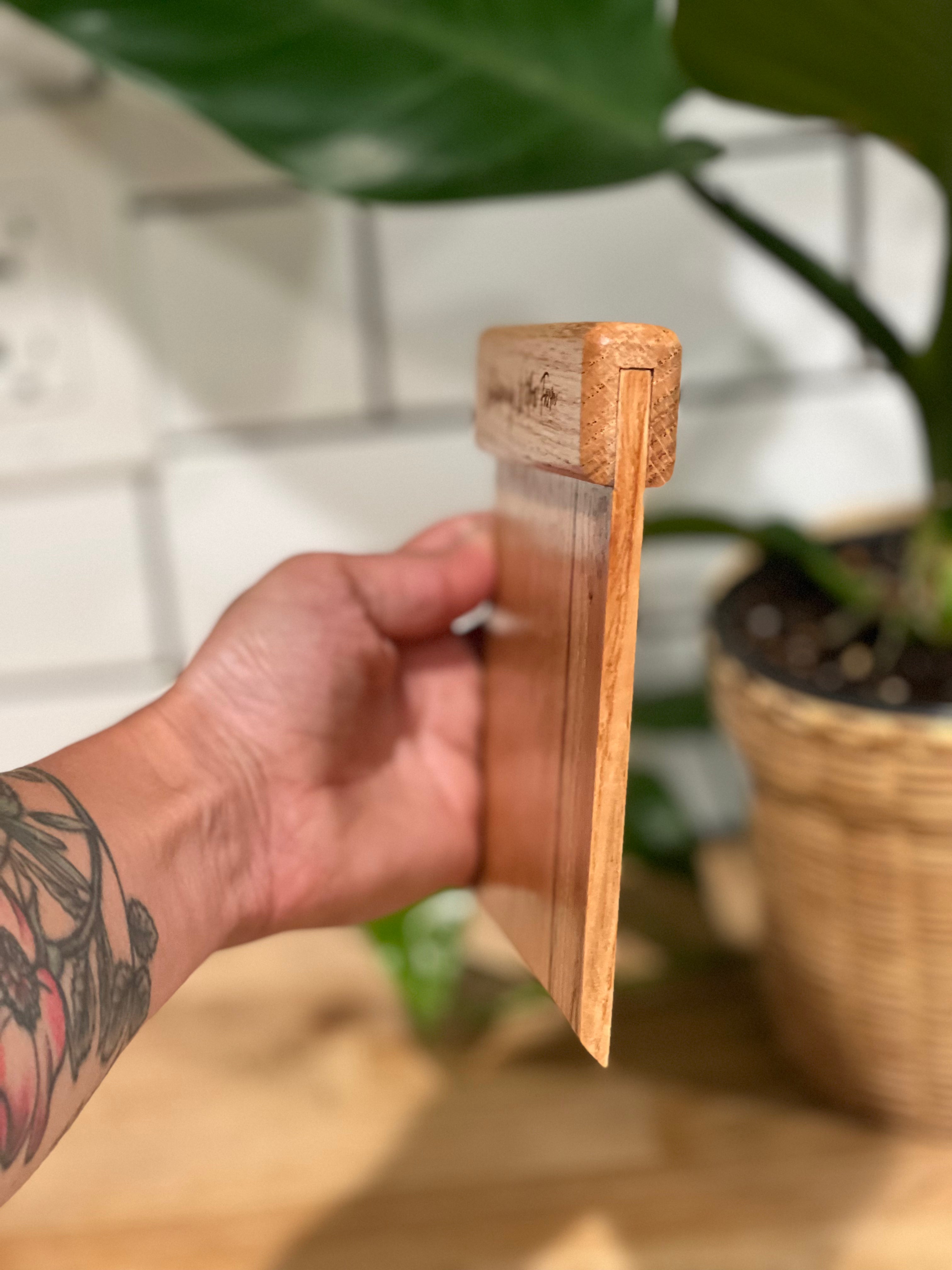 Wood Sourdough Bench Scraper - The Peony Haus