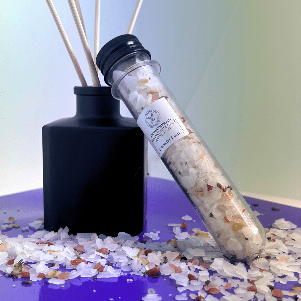 Lavender Aromatherapy Magnesium Salt Tube - The Peony Haus