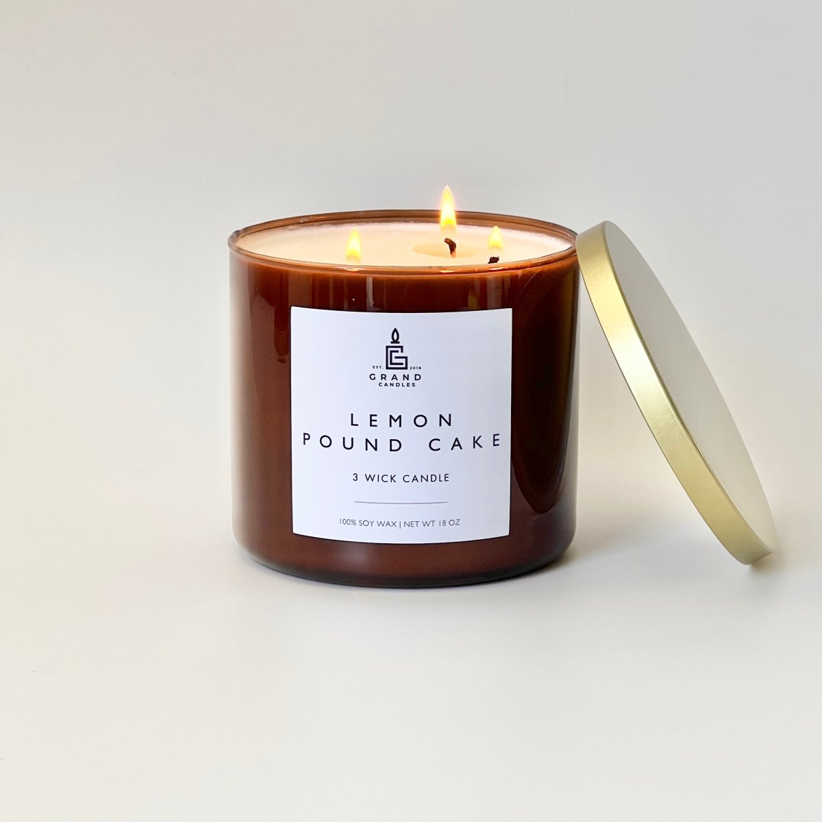 Lemon Pound Cake Candle - The Peony Haus