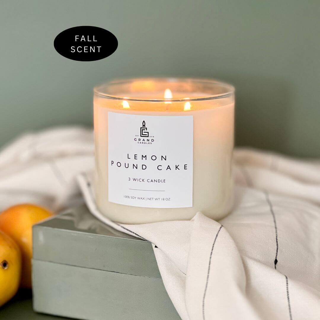 Lemon Pound Cake Candle - The Peony Haus