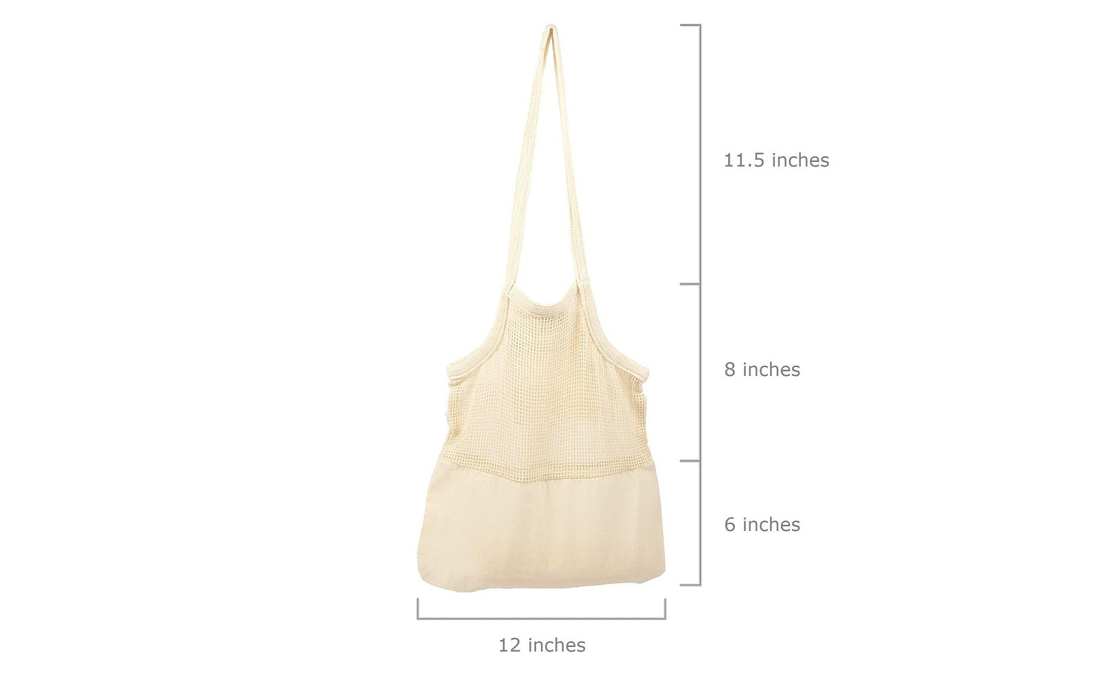 Mesh & Fabric Tote Bag - The Peony Haus