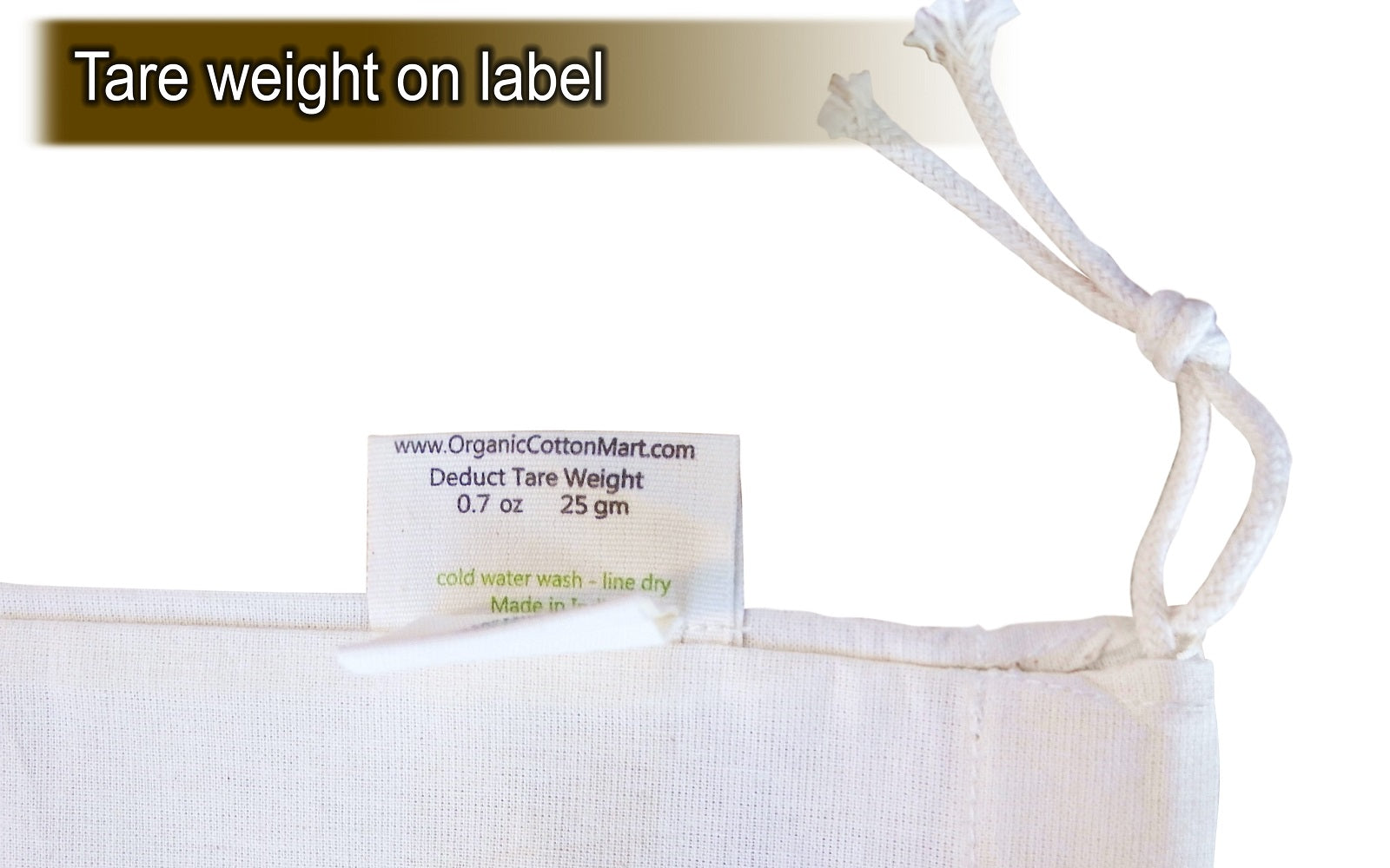 Muslin Produce Bags - The Peony Haus