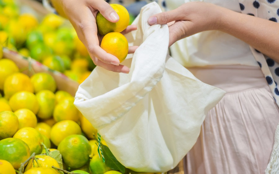Muslin Produce Bags - The Peony Haus