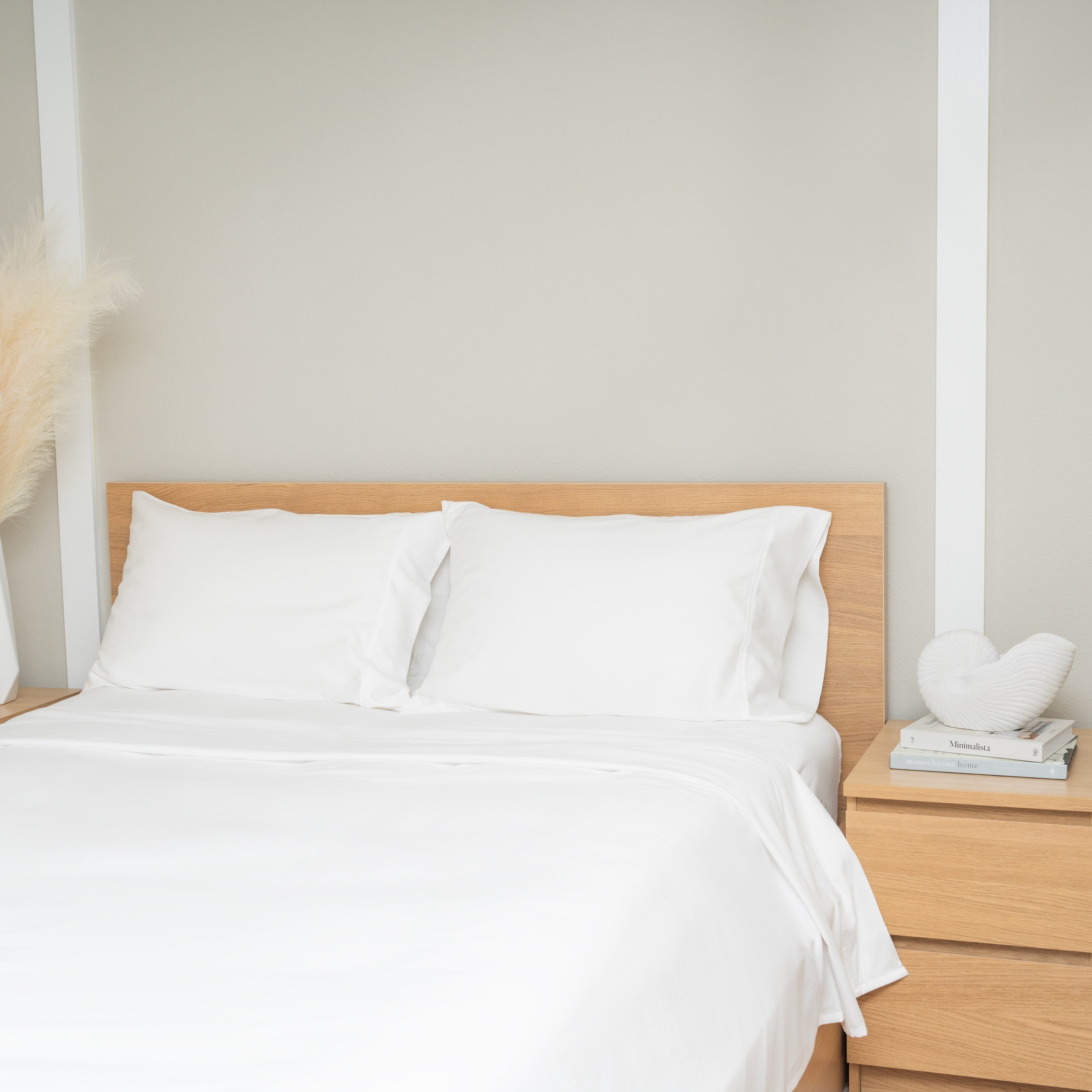 Organic Sateen Bed Sheets Set - The Peony Haus