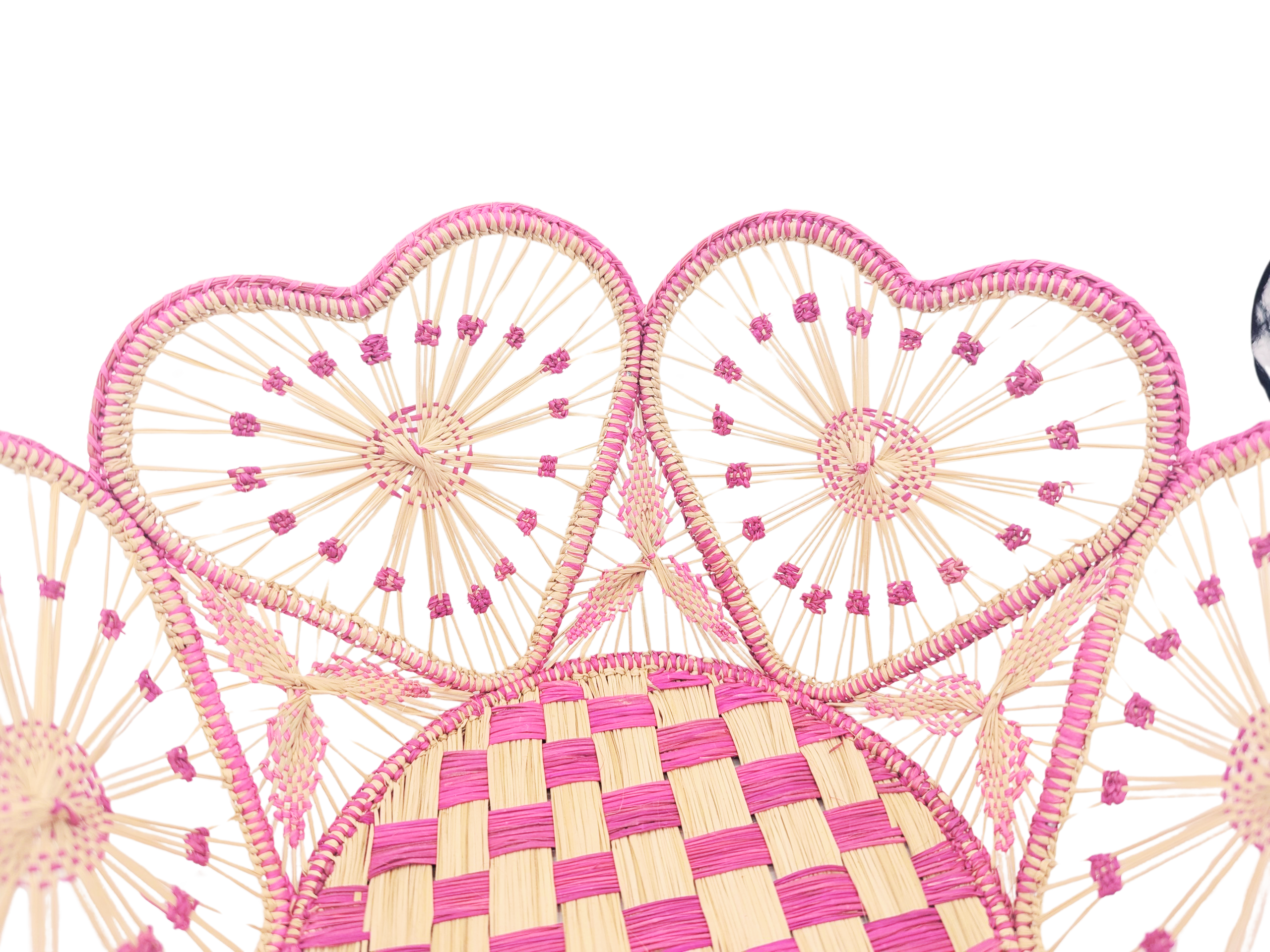 Heartfelt Handwoven Iraca Bread Basket