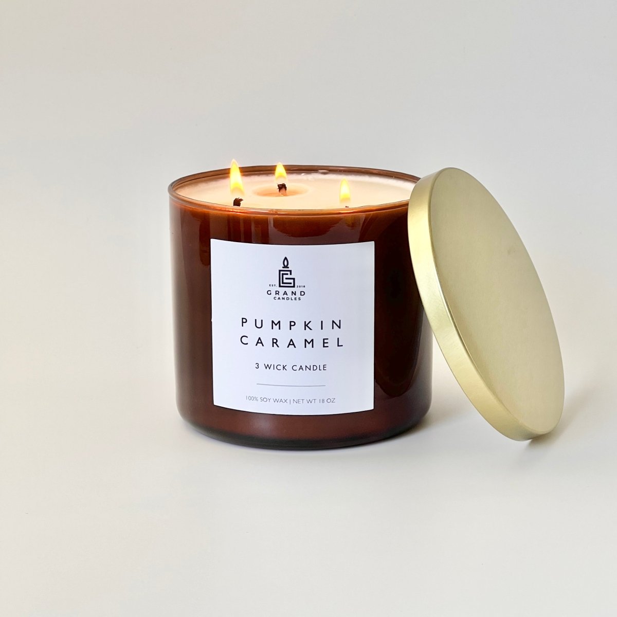 Pumpkin Caramel Candle - The Peony Haus