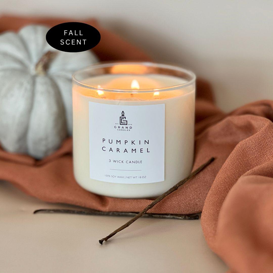 Pumpkin Caramel Candle - The Peony Haus