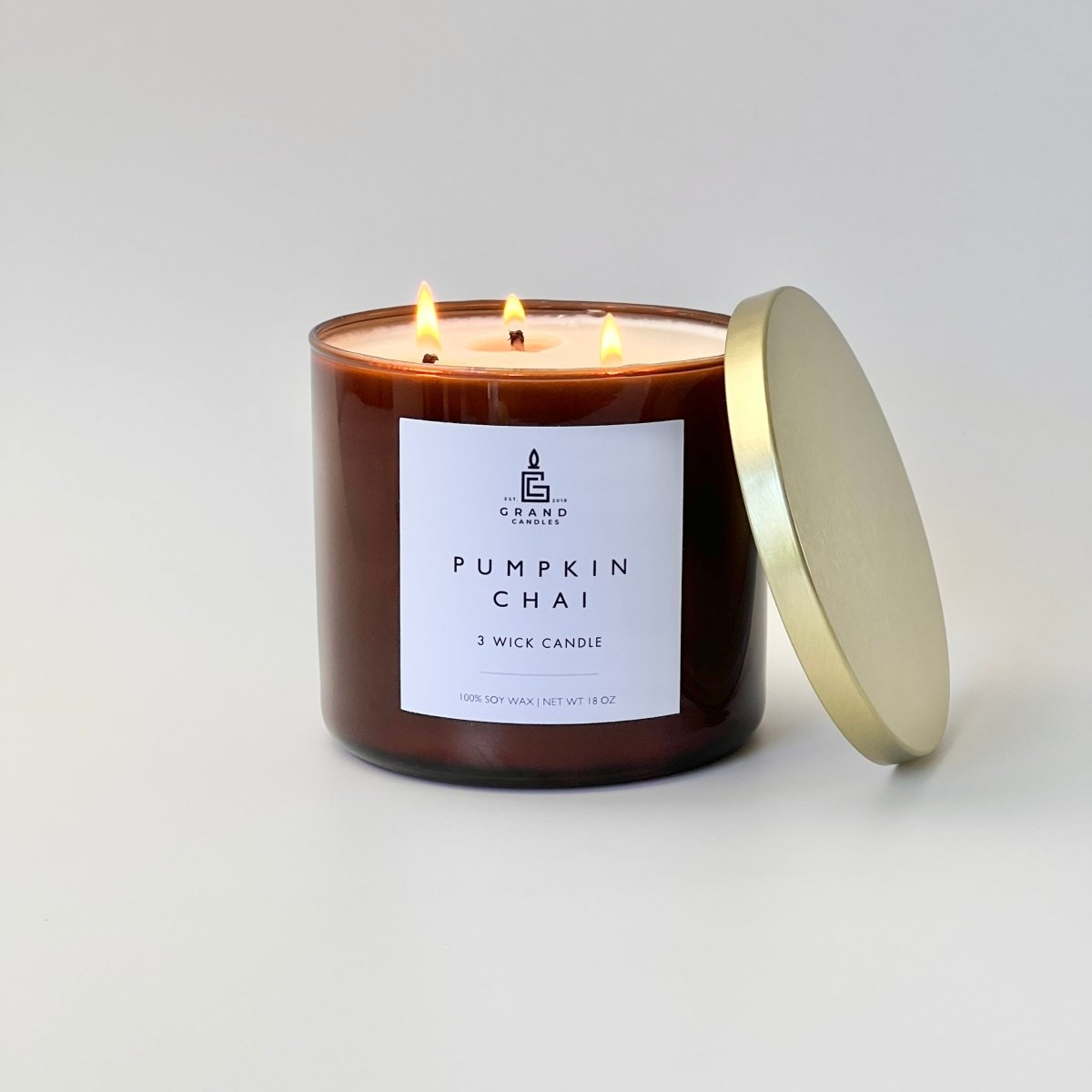 Pumpkin Chai Candle - The Peony Haus