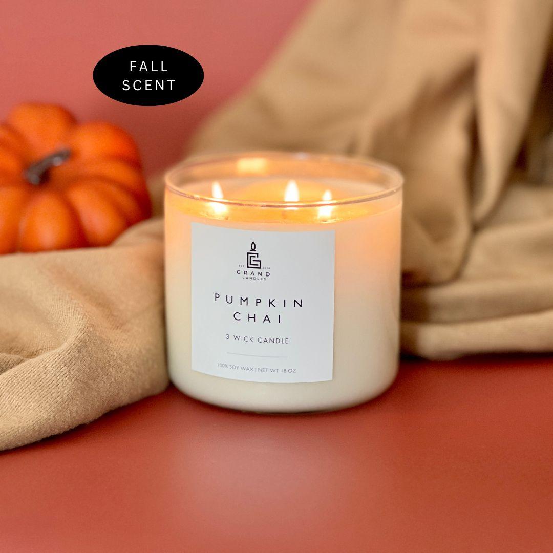 Pumpkin Chai Candle - The Peony Haus