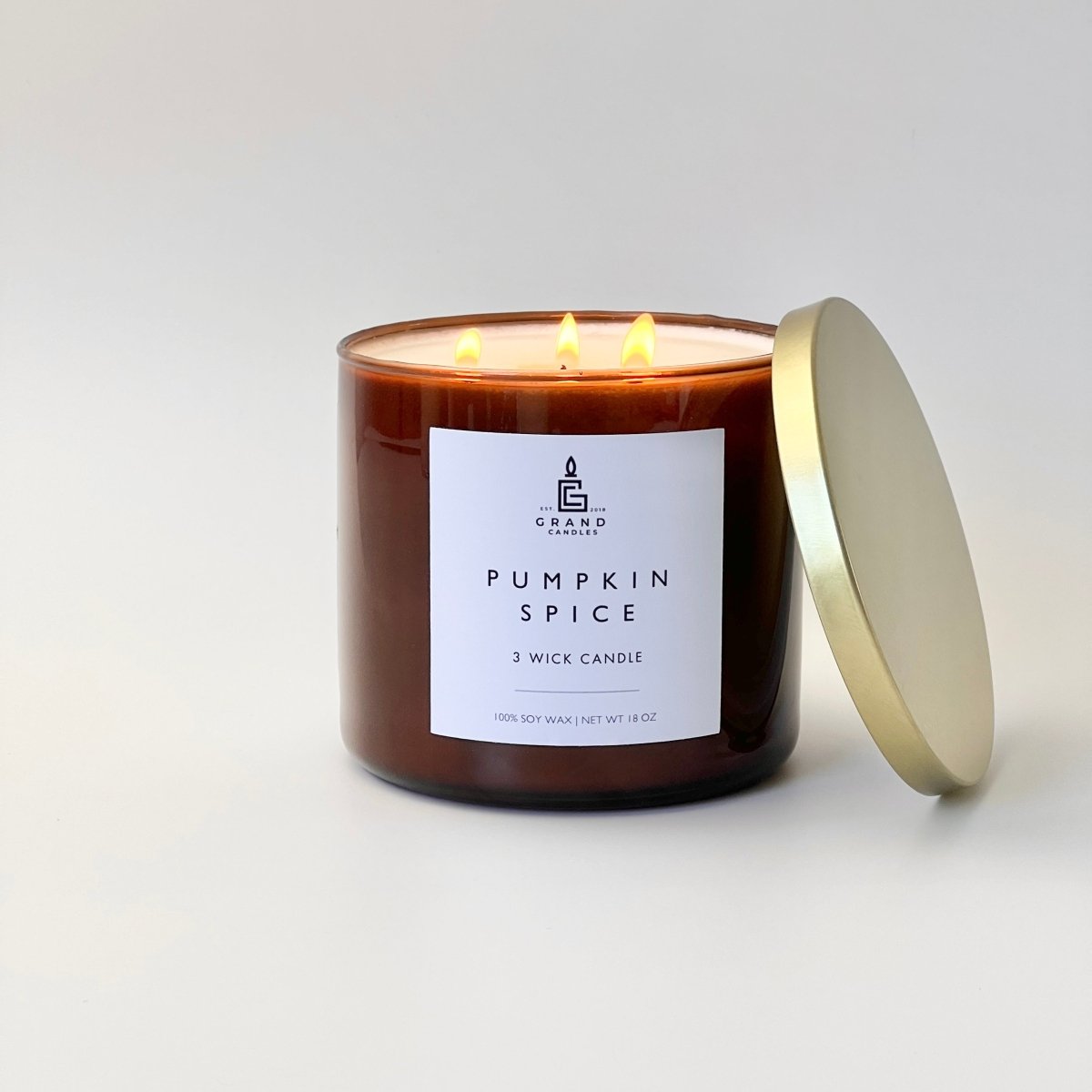 Pumpkin Spice Candle - The Peony Haus