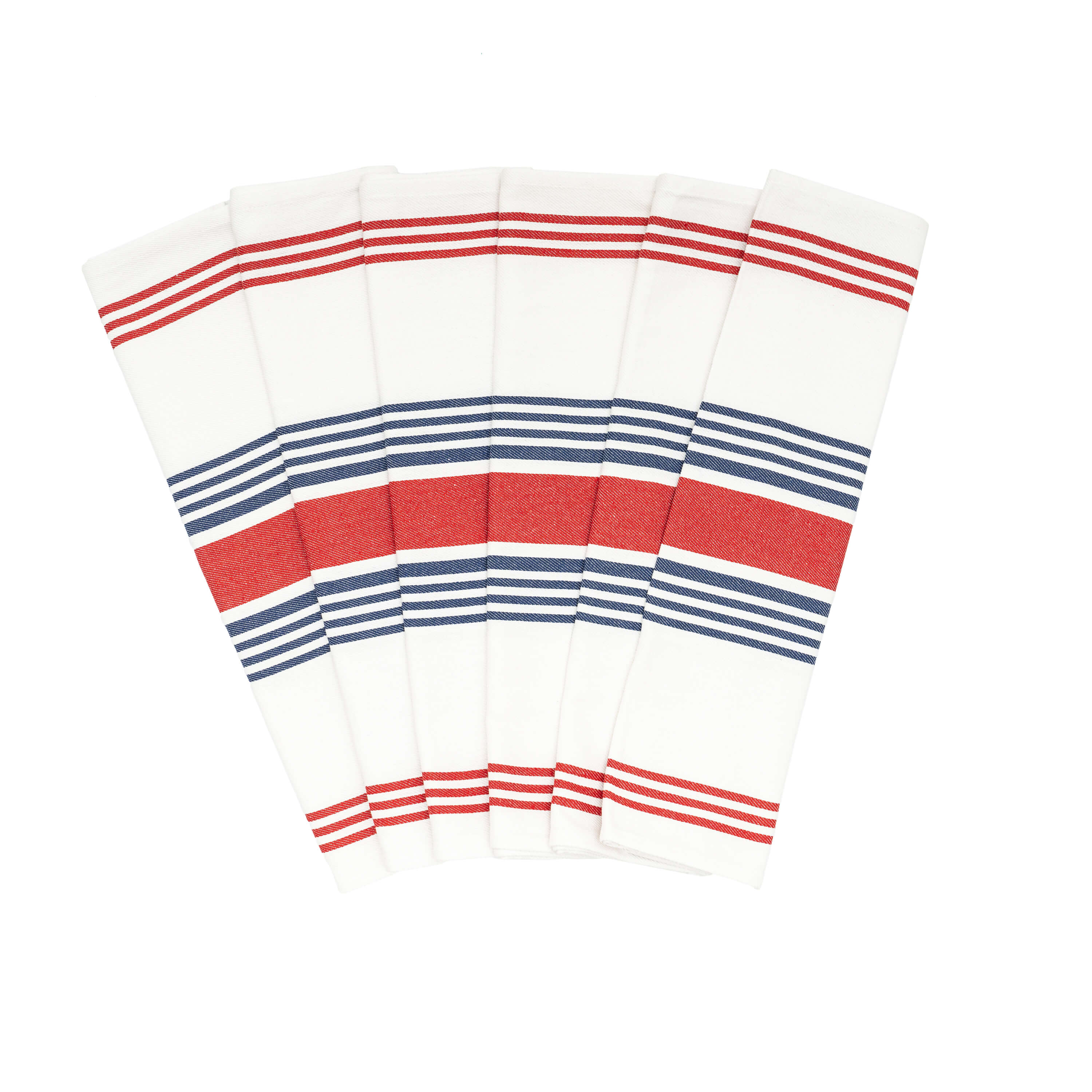 Striped Kitchen Towels - The Peony Haus