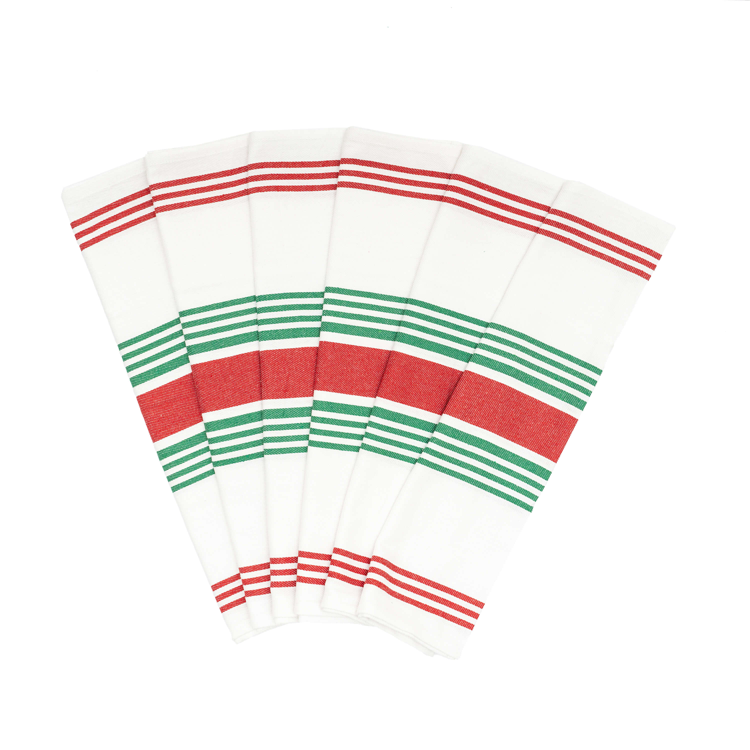 Striped Kitchen Towels - The Peony Haus