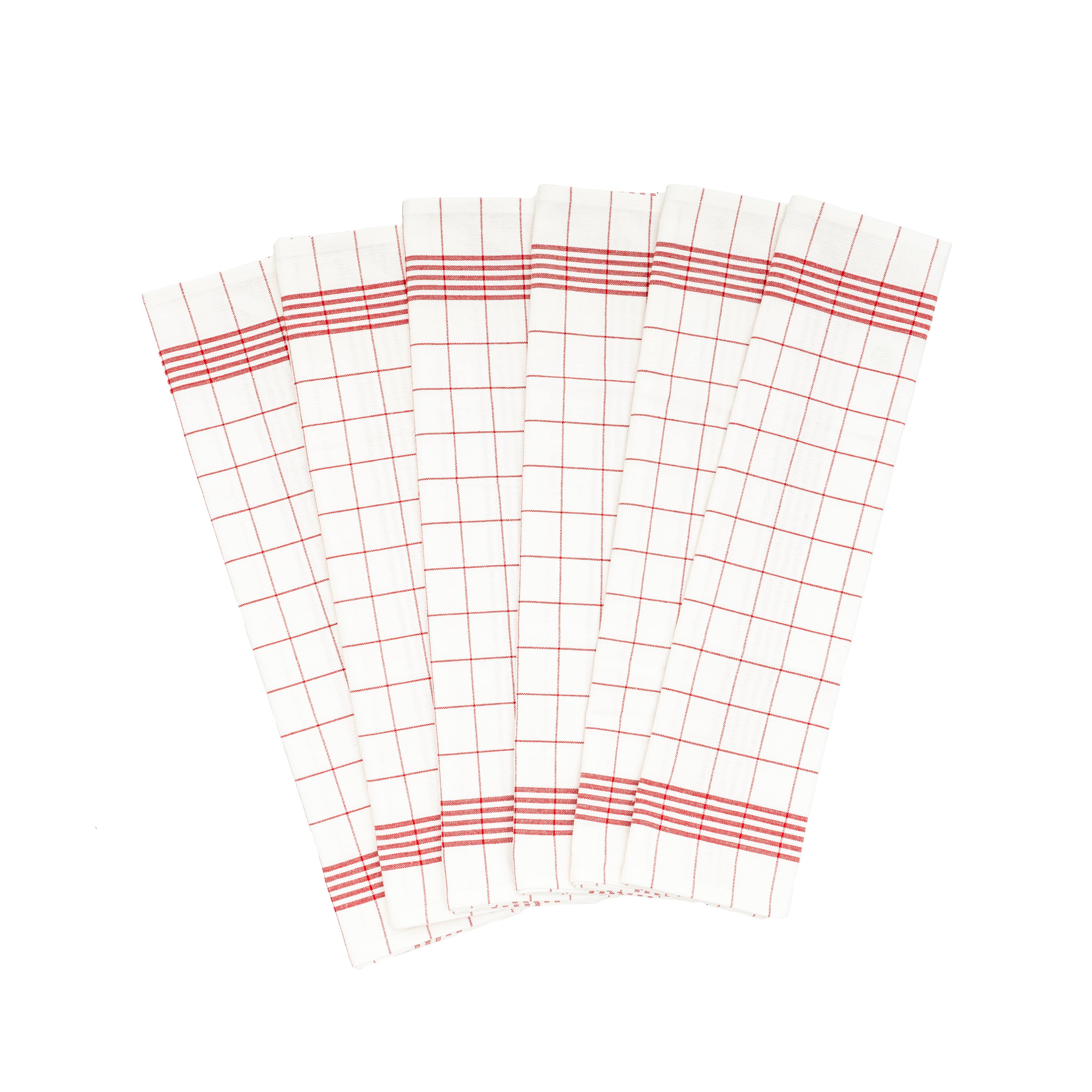 Windowpane Kitchen Towels - The Peony Haus