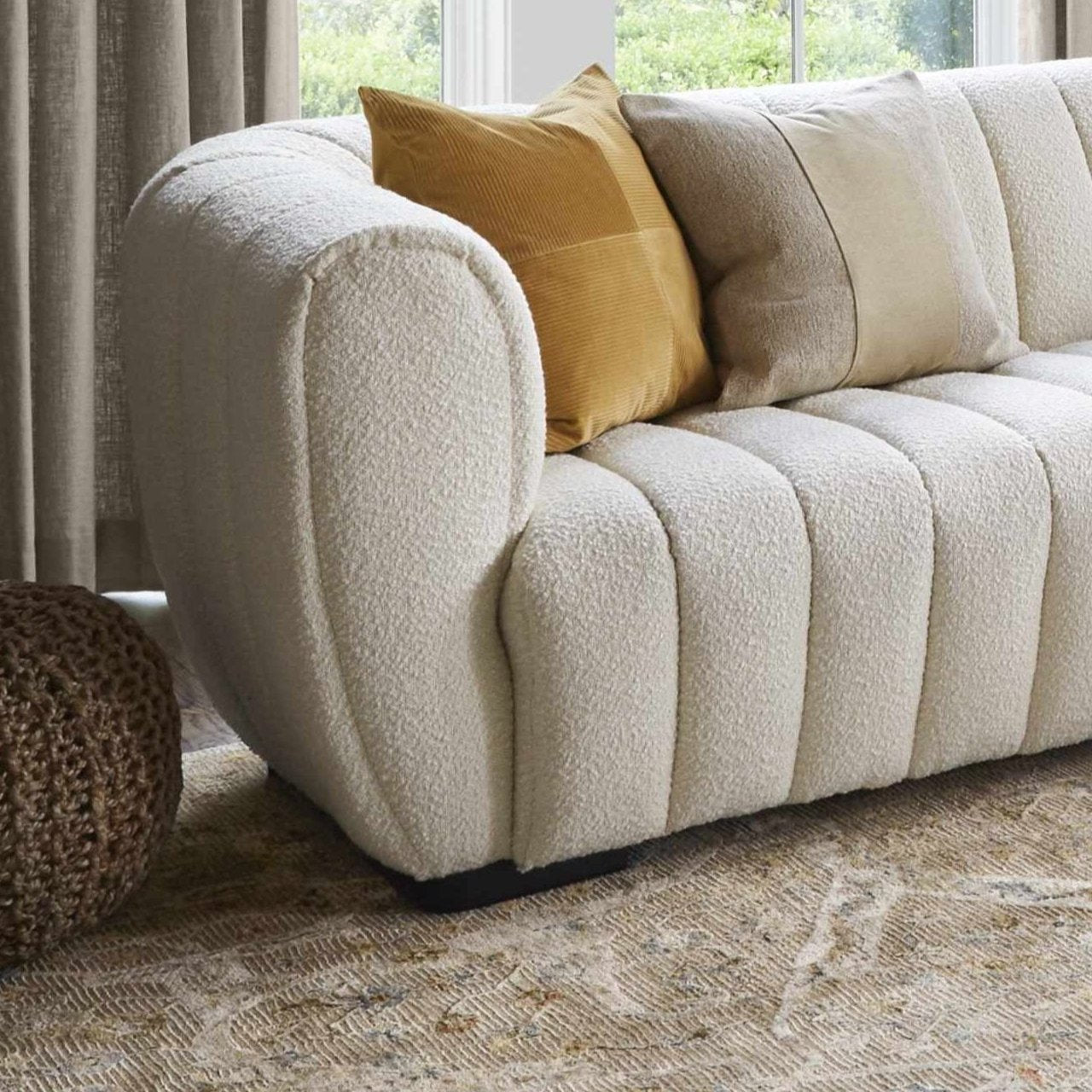 Merrittstown Cotton Knitted Pouf - The Peony Haus