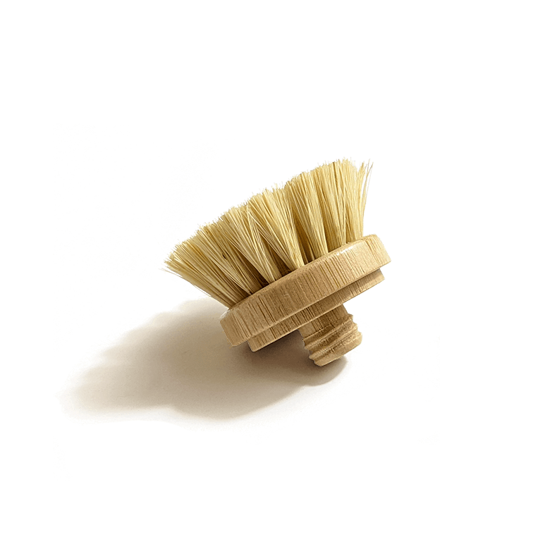 Replacement Screw on Heads For Modular Bamboo Brushes