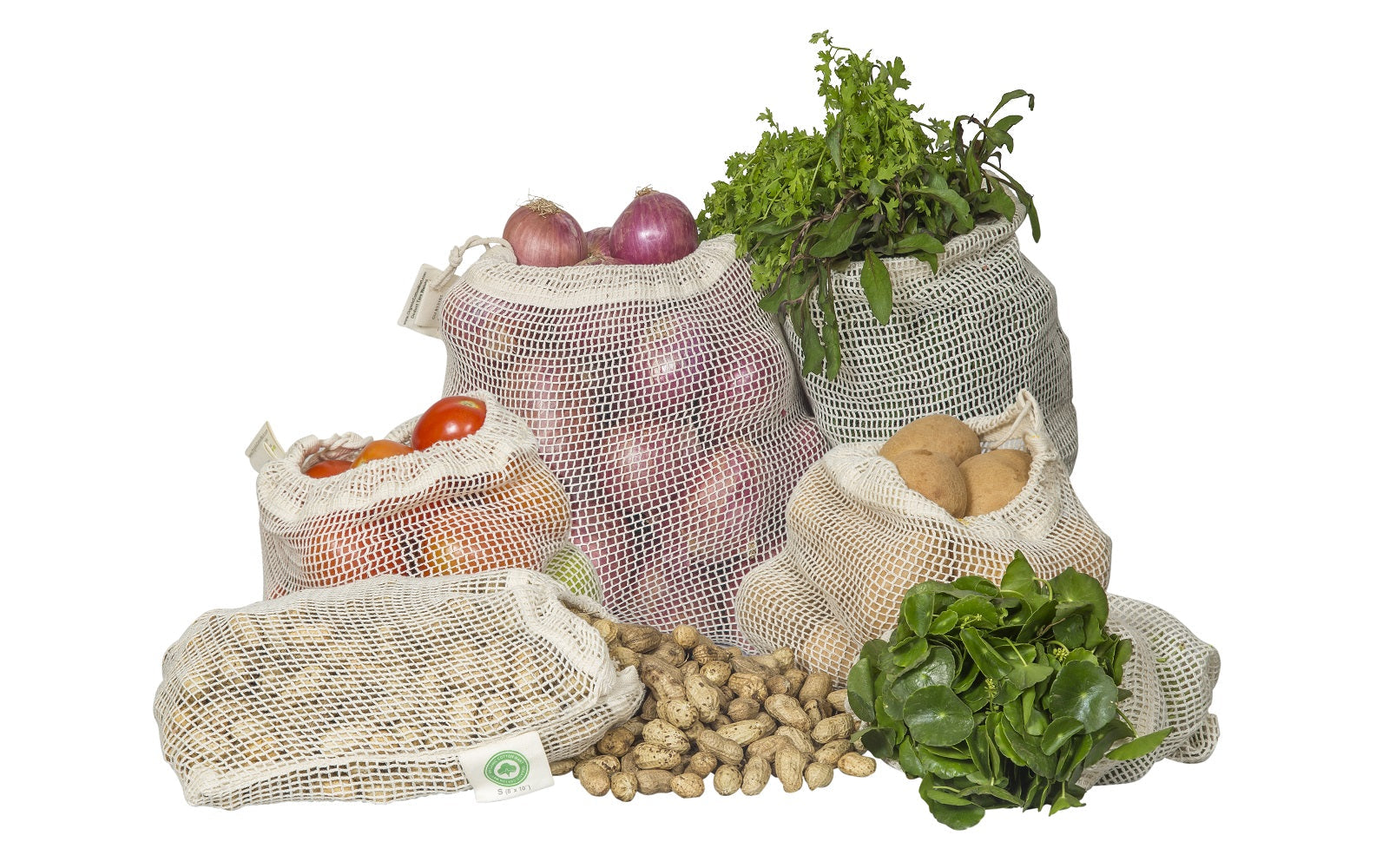 Mesh Produce Bags - The Peony Haus