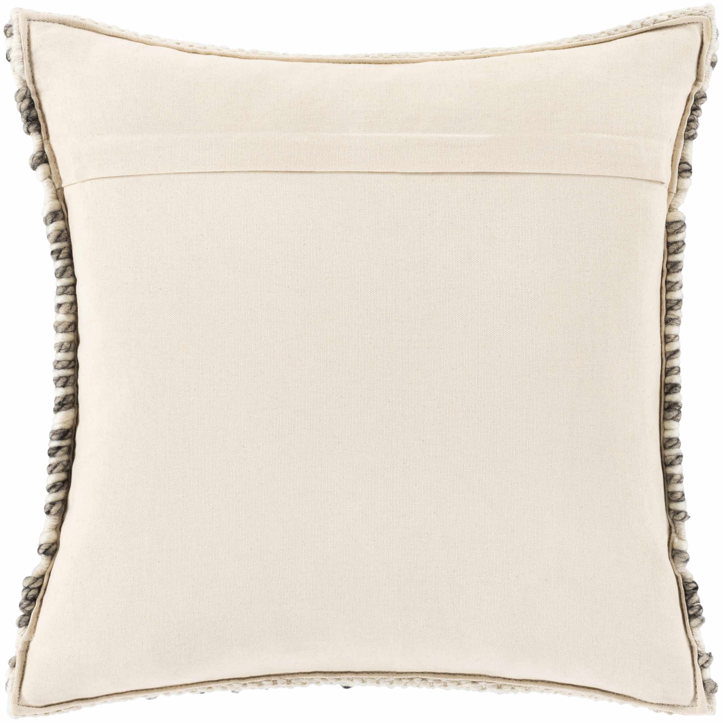 Sagamore Cream Trellis Wool&Cotton Throw Pillow - The Peony Haus