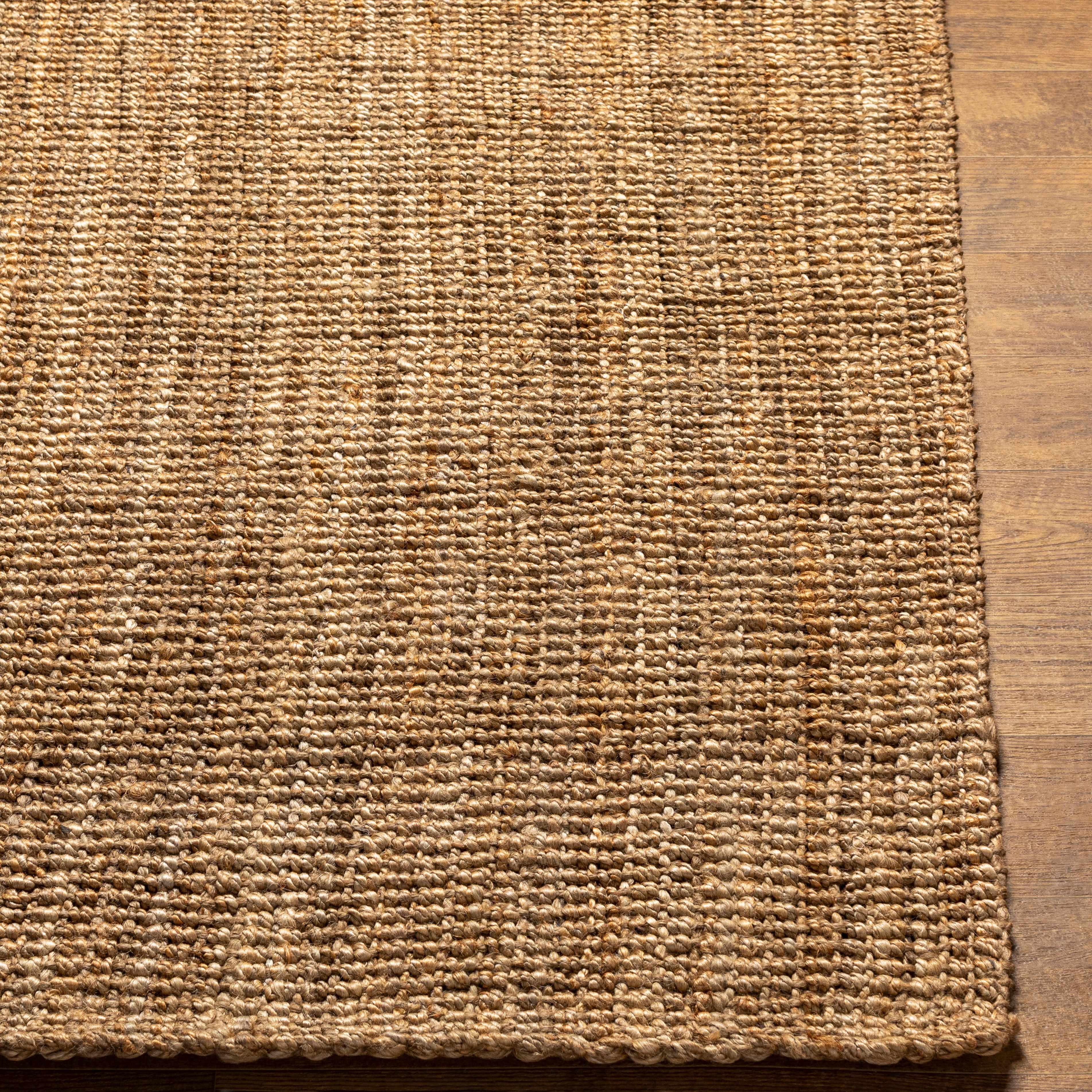 Ambel Camel Jute Rug - The Peony Haus