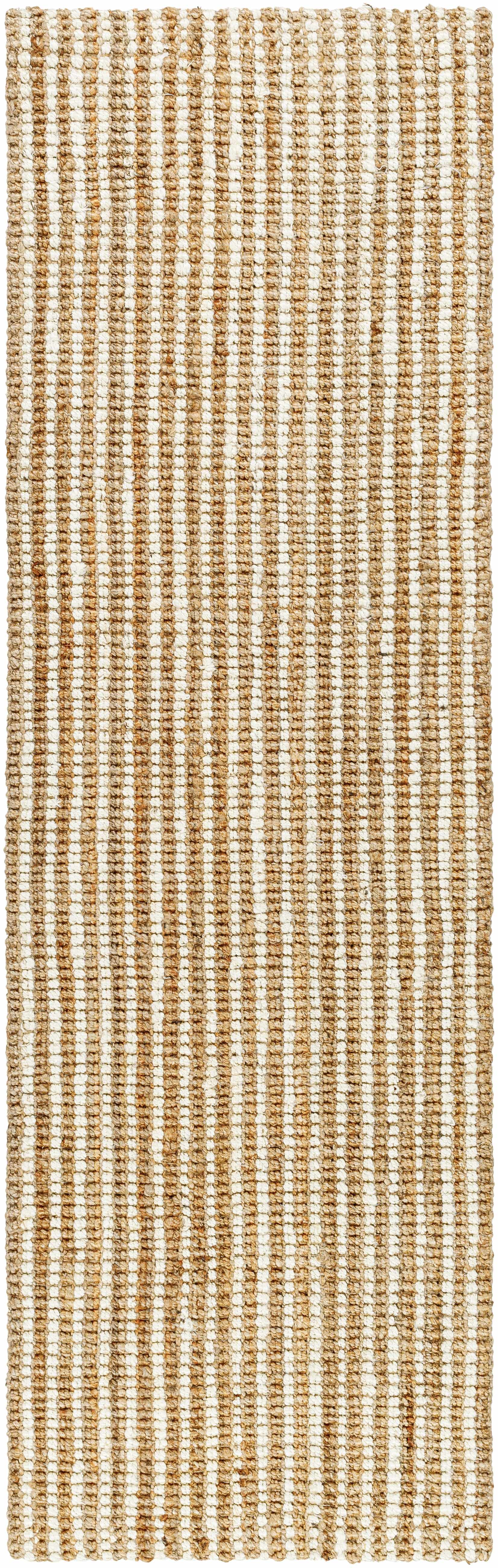 Ambel Tan&Brown Jute Rug - The Peony Haus
