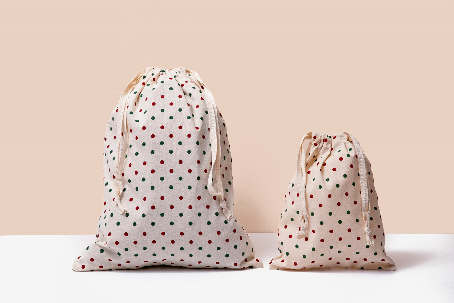 Cloth Gift Bags - Set of 4 - The Peony Haus