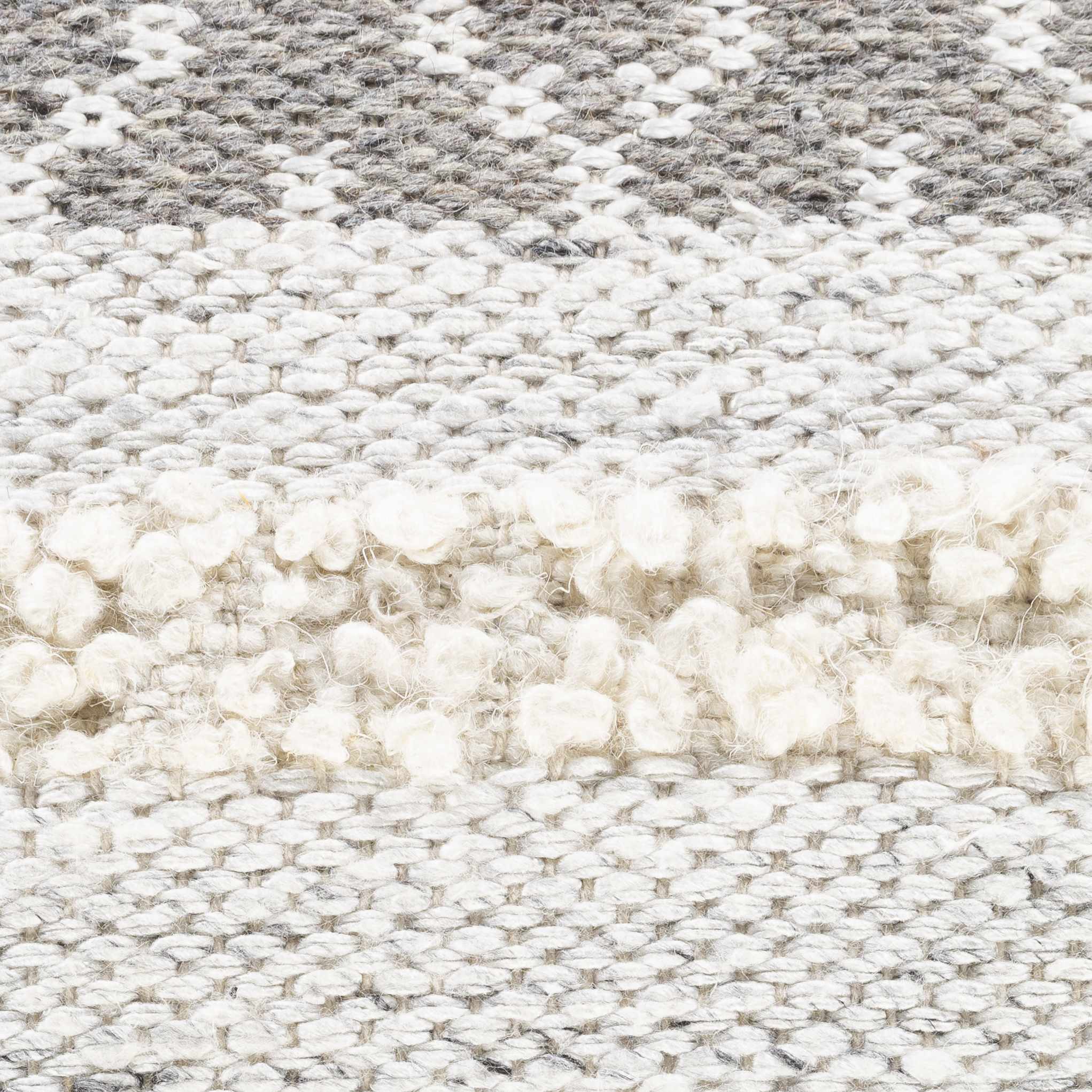 Truckee Neutral Textured Wool Throw Pillow - The Peony Haus