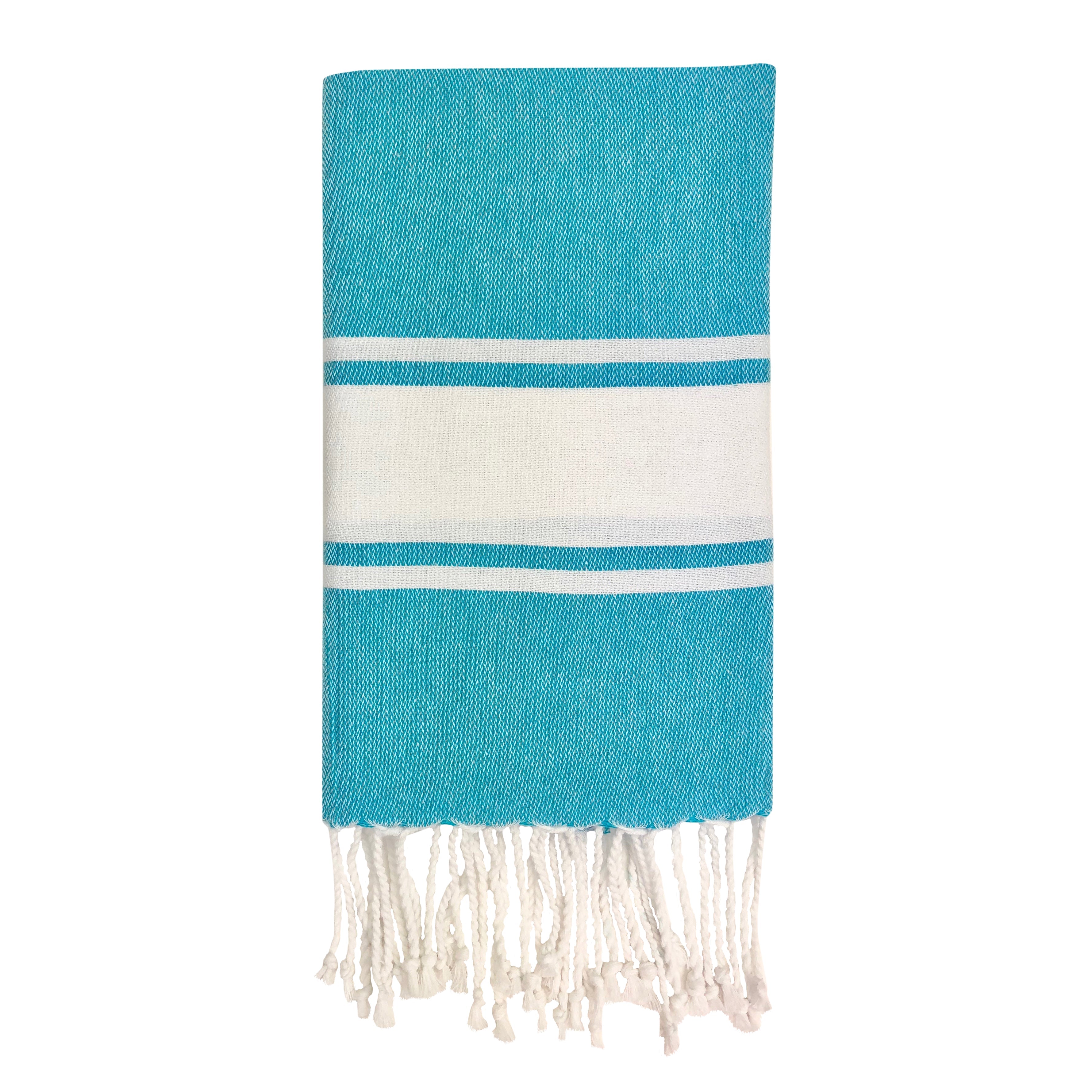 Essential Stripe Turkish Hand Towel - The Peony Haus