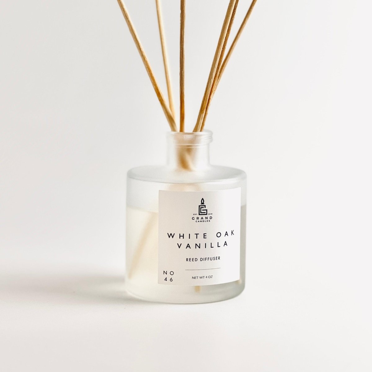 White Oak Vanilla Reed Diffuser - The Peony Haus